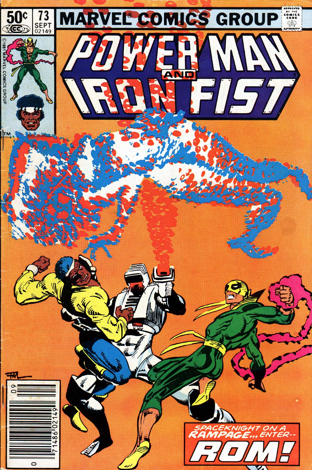 Read online Power Man and Iron Fist (1978) comic -  Issue #73 - 1