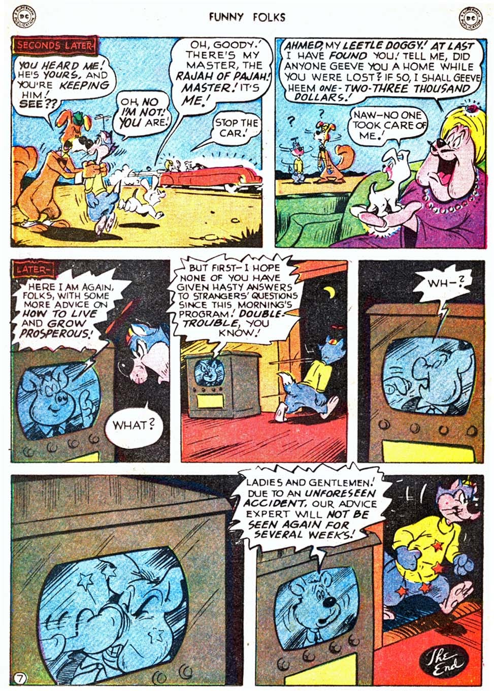 Read online Funny Folks comic -  Issue #22 - 24