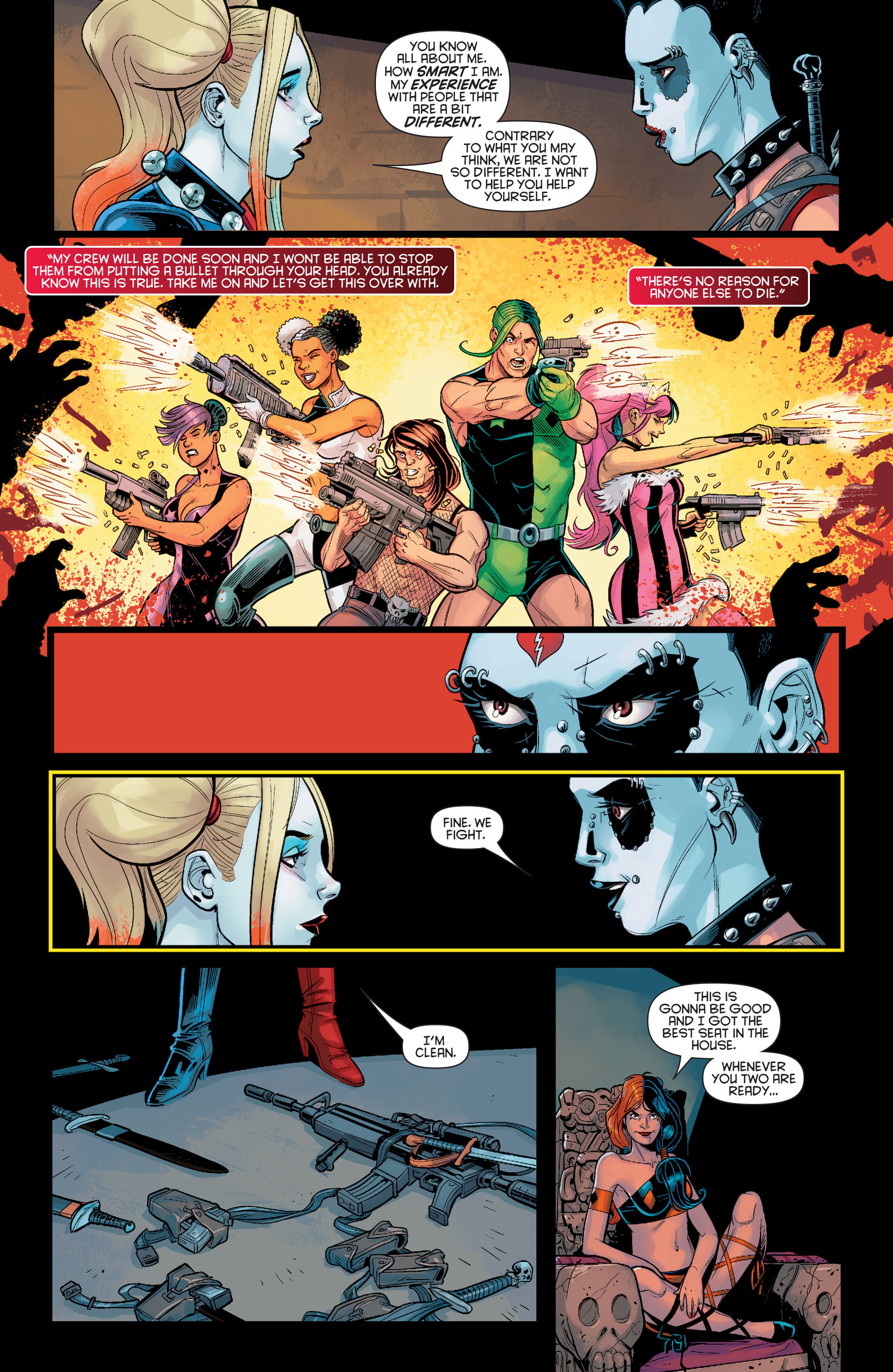 Read online Harley Quinn And Her Gang Of Harleys comic -  Issue #6 - 13