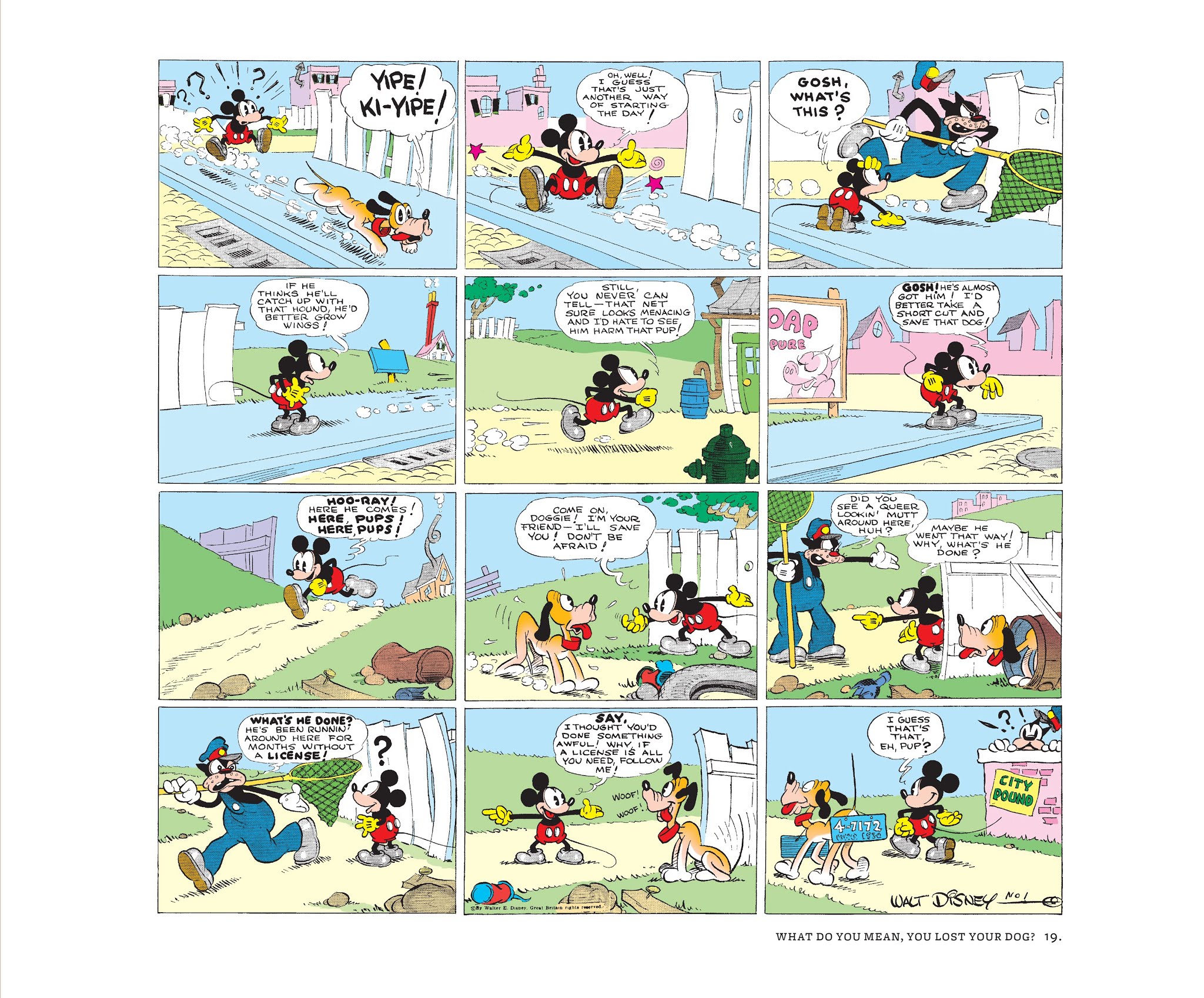 Read online Walt Disney's Mickey Mouse Color Sundays comic -  Issue # TPB 1 (Part 1) - 19
