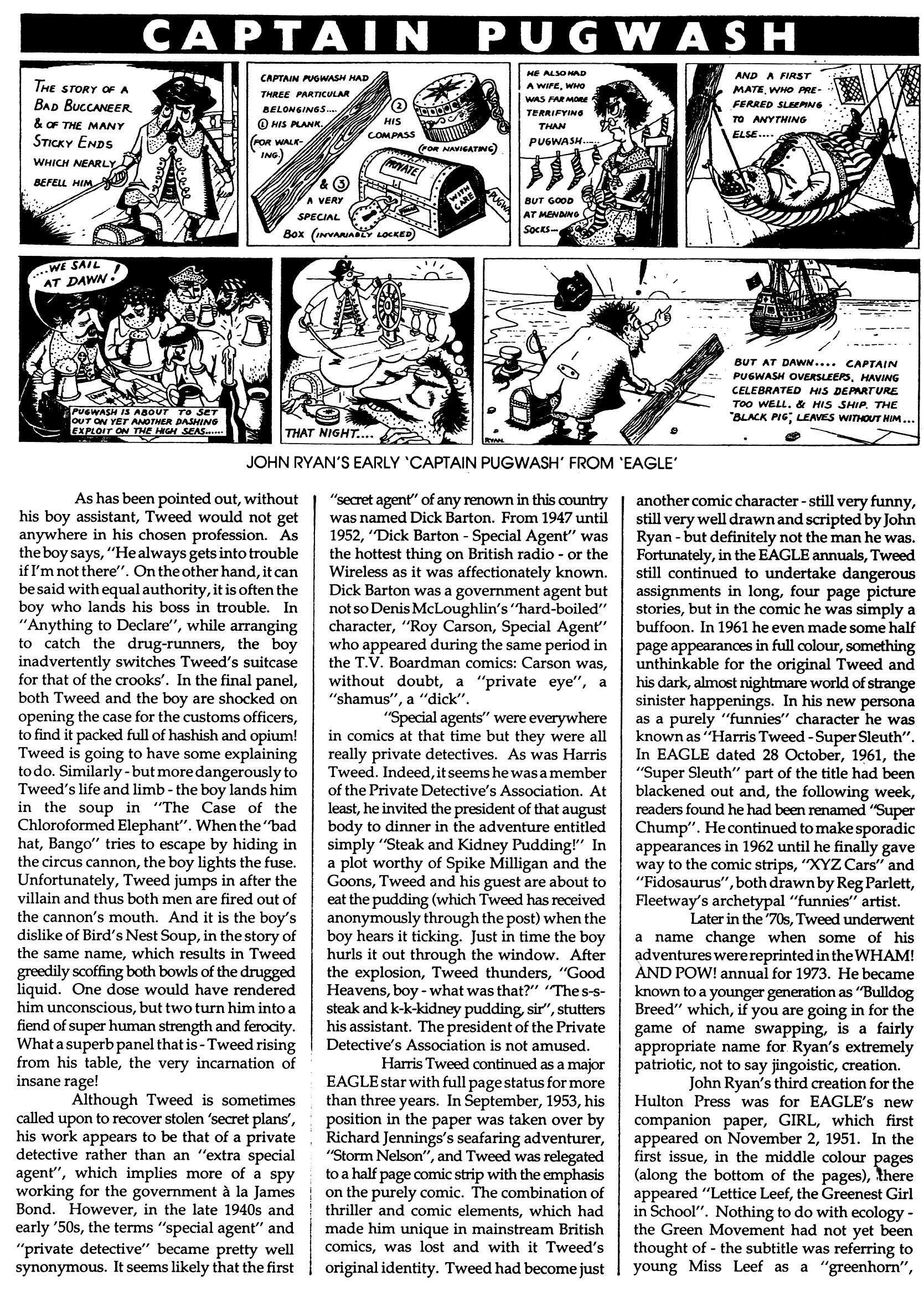 Read online Eagle Classics: Harris Tweed Extra Special Agent comic -  Issue # Full - 5