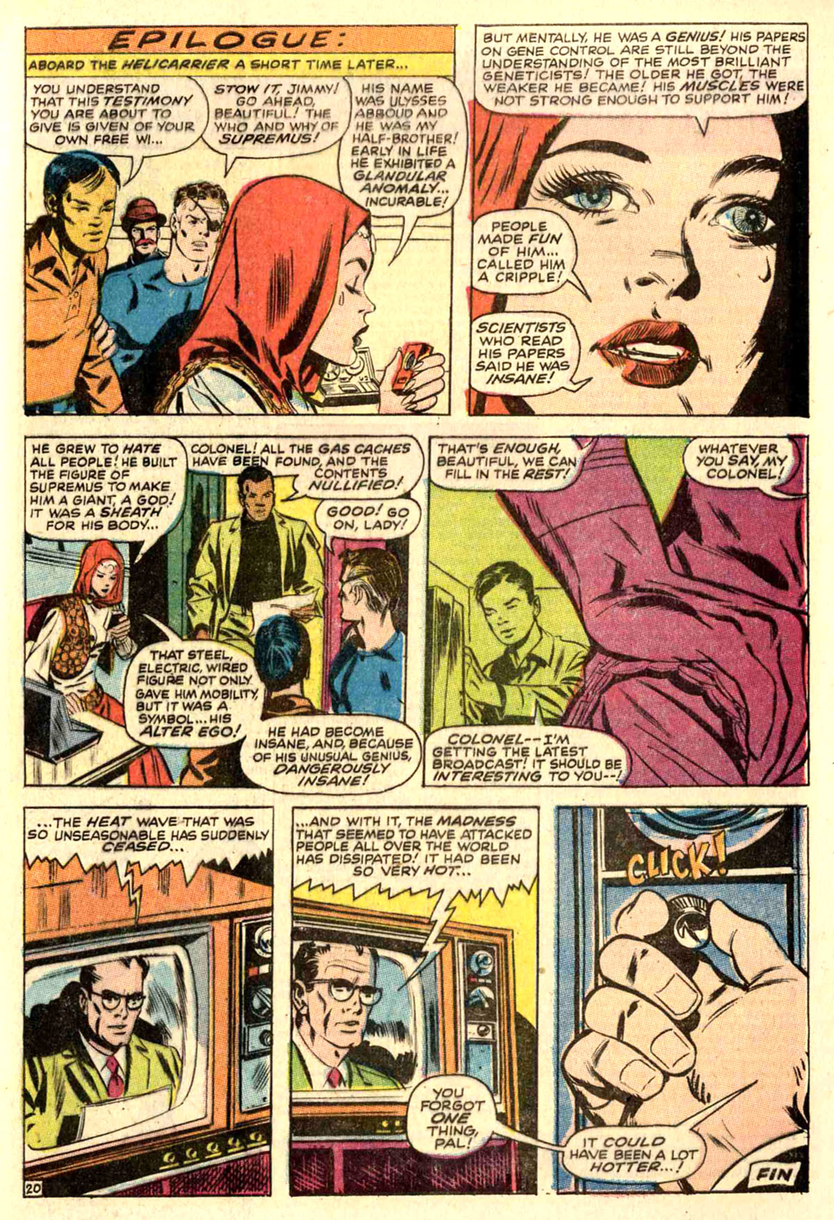 Read online Nick Fury, Agent of SHIELD comic -  Issue #8 - 29