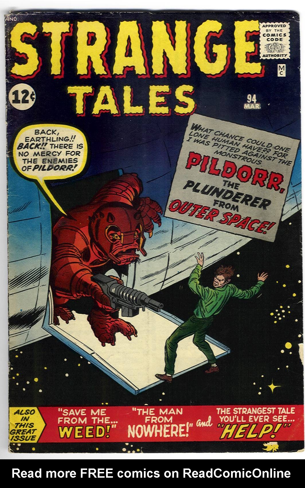 Read online Strange Tales (1951) comic -  Issue #94 - 1