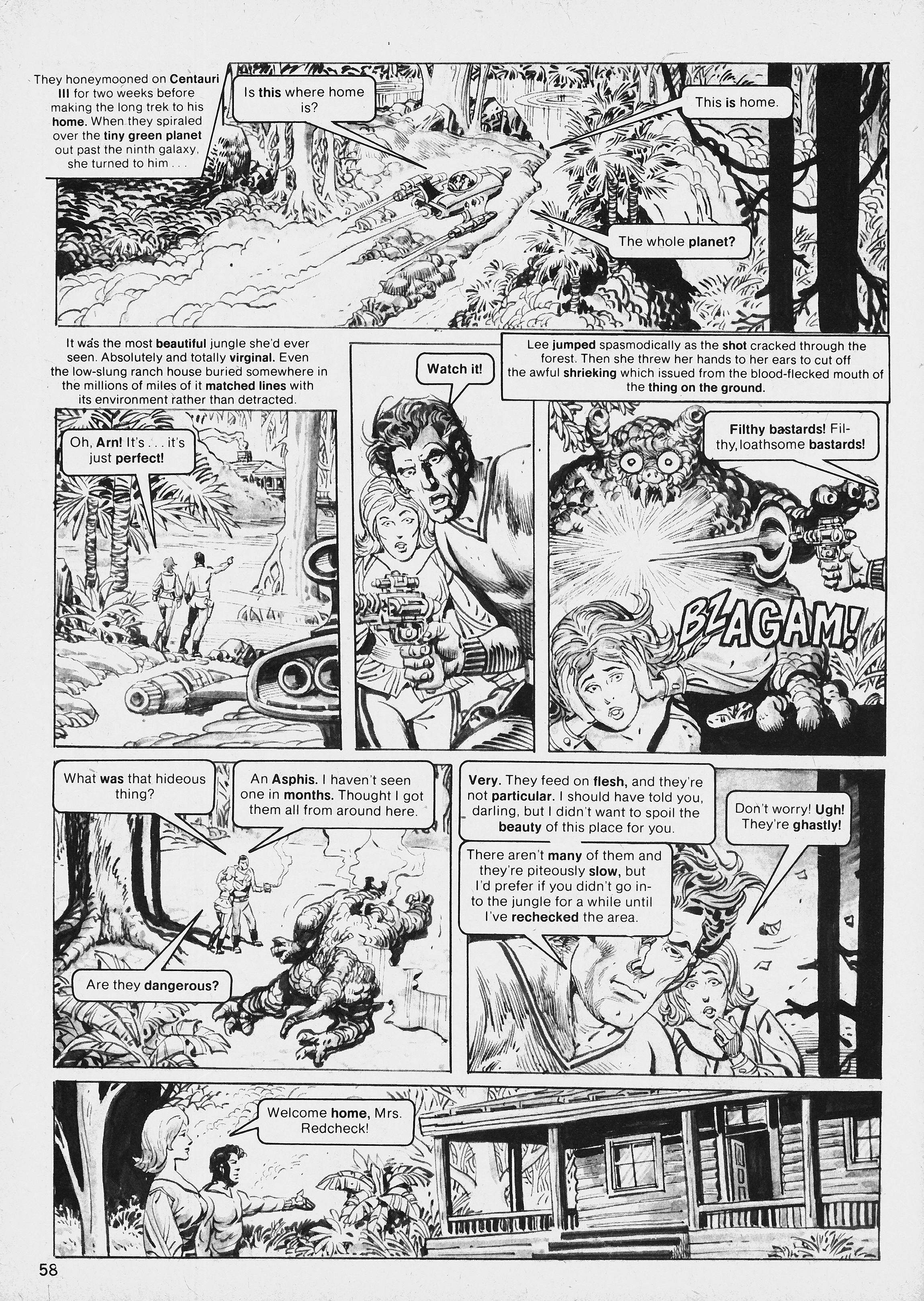 Read online Unknown Worlds of Science Fiction Giant Size Special comic -  Issue # Full - 58