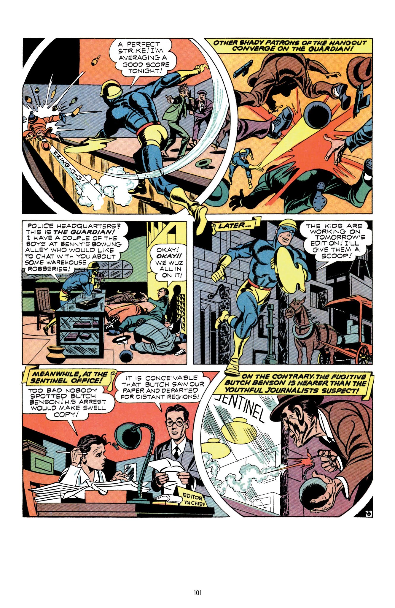 Read online The Newsboy Legion by Joe Simon and Jack Kirby comic -  Issue # TPB 1 (Part 1) - 98
