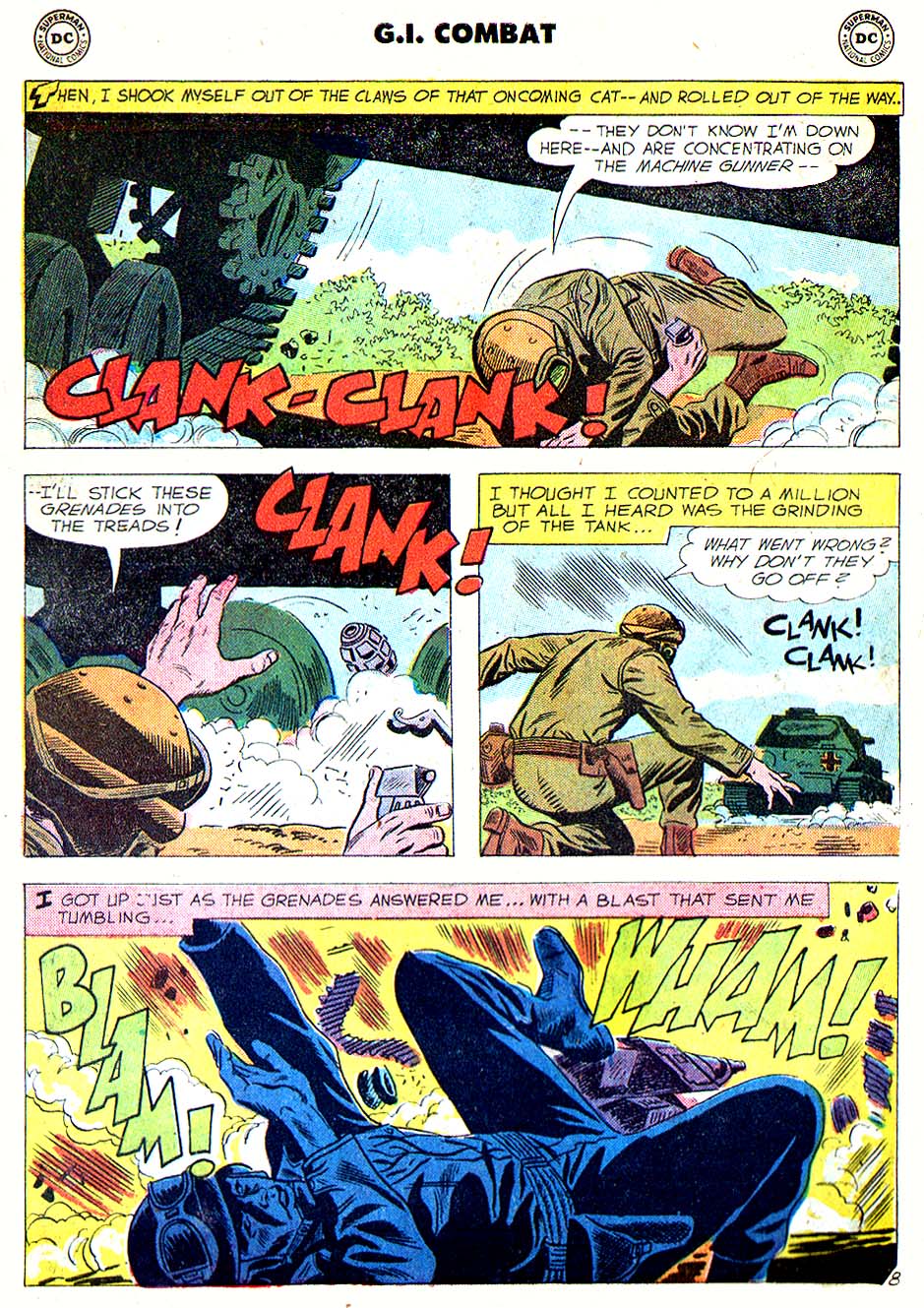 Read online G.I. Combat (1952) comic -  Issue #63 - 10