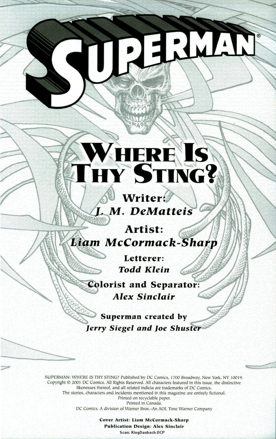 Read online Superman: Where Is Thy Sting? comic -  Issue # Full - 2