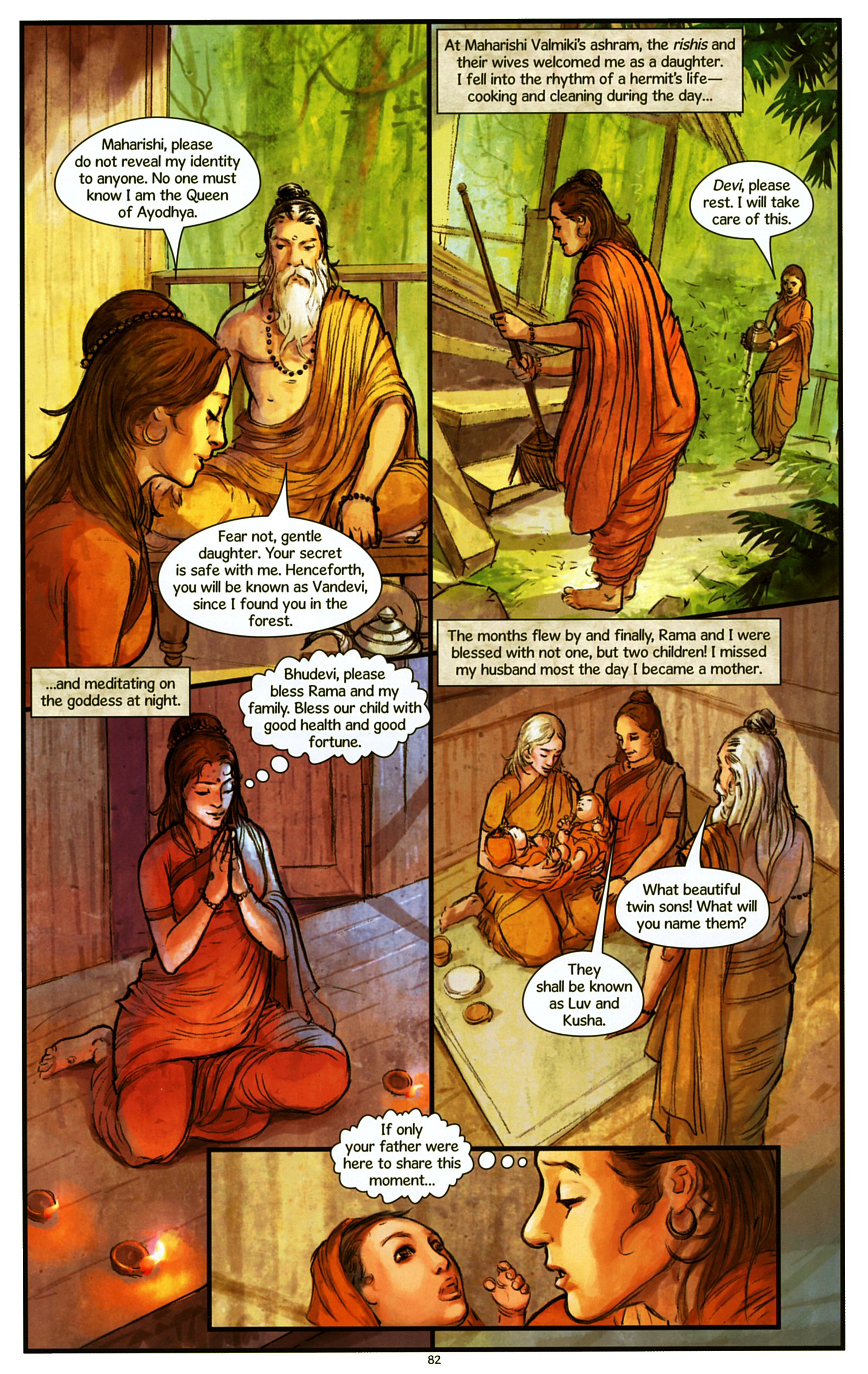 Read online Sita Daughter of the Earth comic -  Issue # TPB - 86