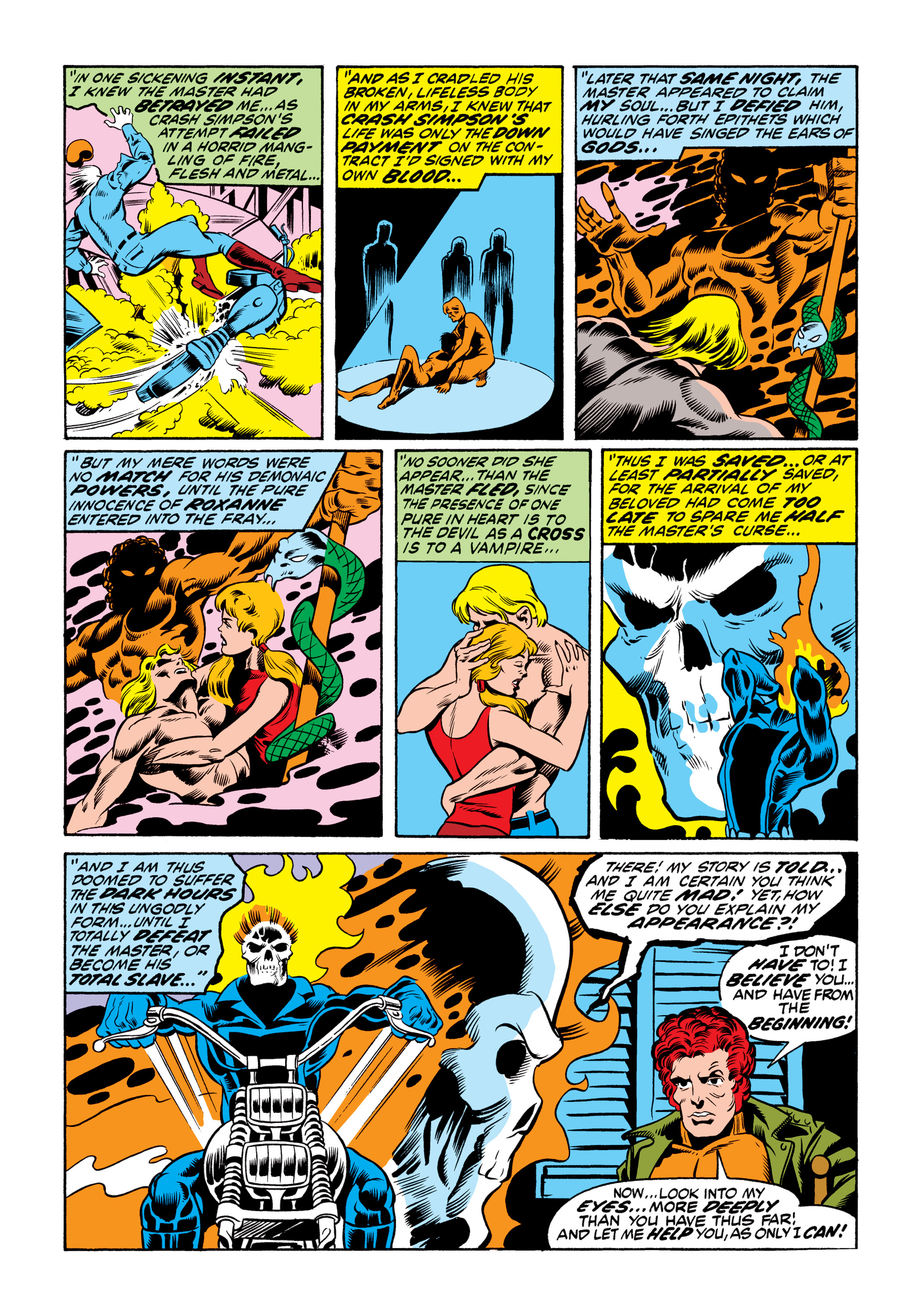 Read online Marvel Masterworks: Ghost Rider comic -  Issue # TPB 1 (Part 1) - 40