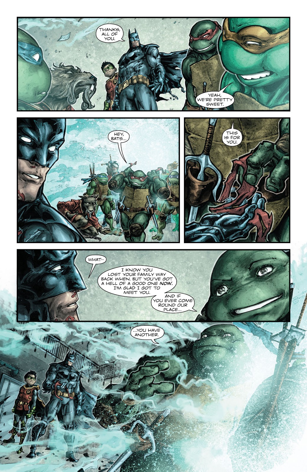 Batman/Teenage Mutant Ninja Turtles issue 6 - Page 21