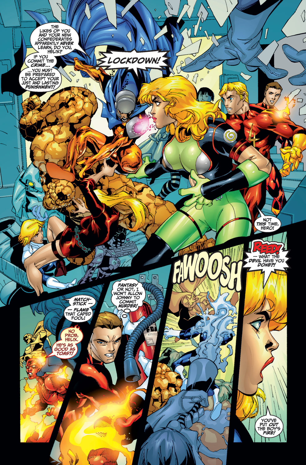 Read online Fantastic Four (1998) comic -  Issue #17 - 21