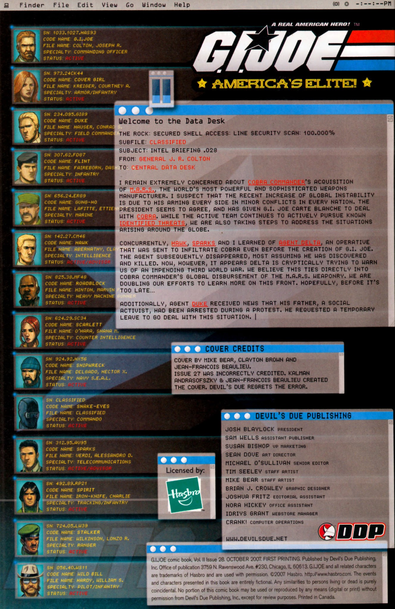 Read online G.I. Joe (2005) comic -  Issue #28 - 2