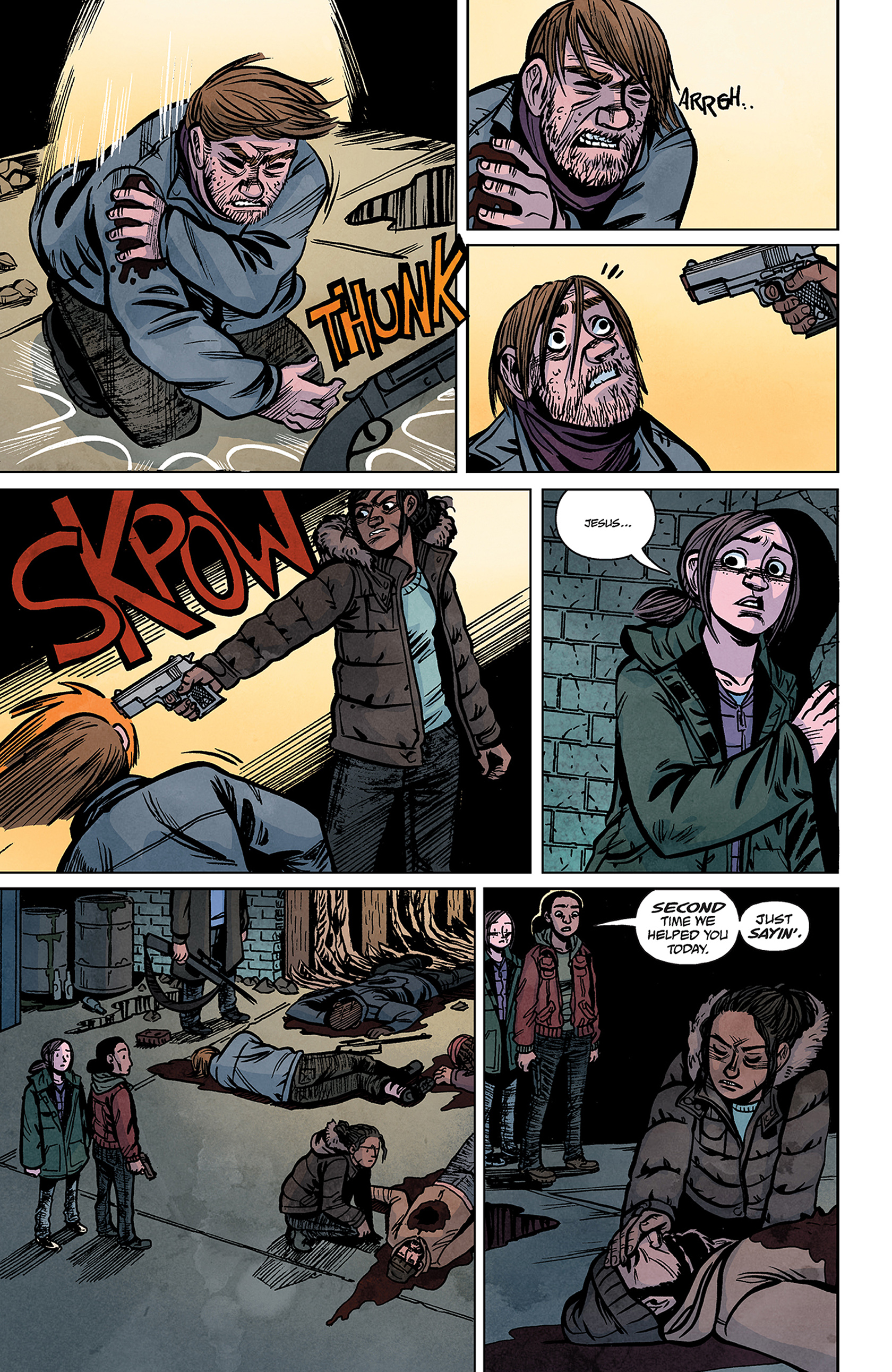 Read online The Last of Us: American Dreams comic -  Issue #4 - 12