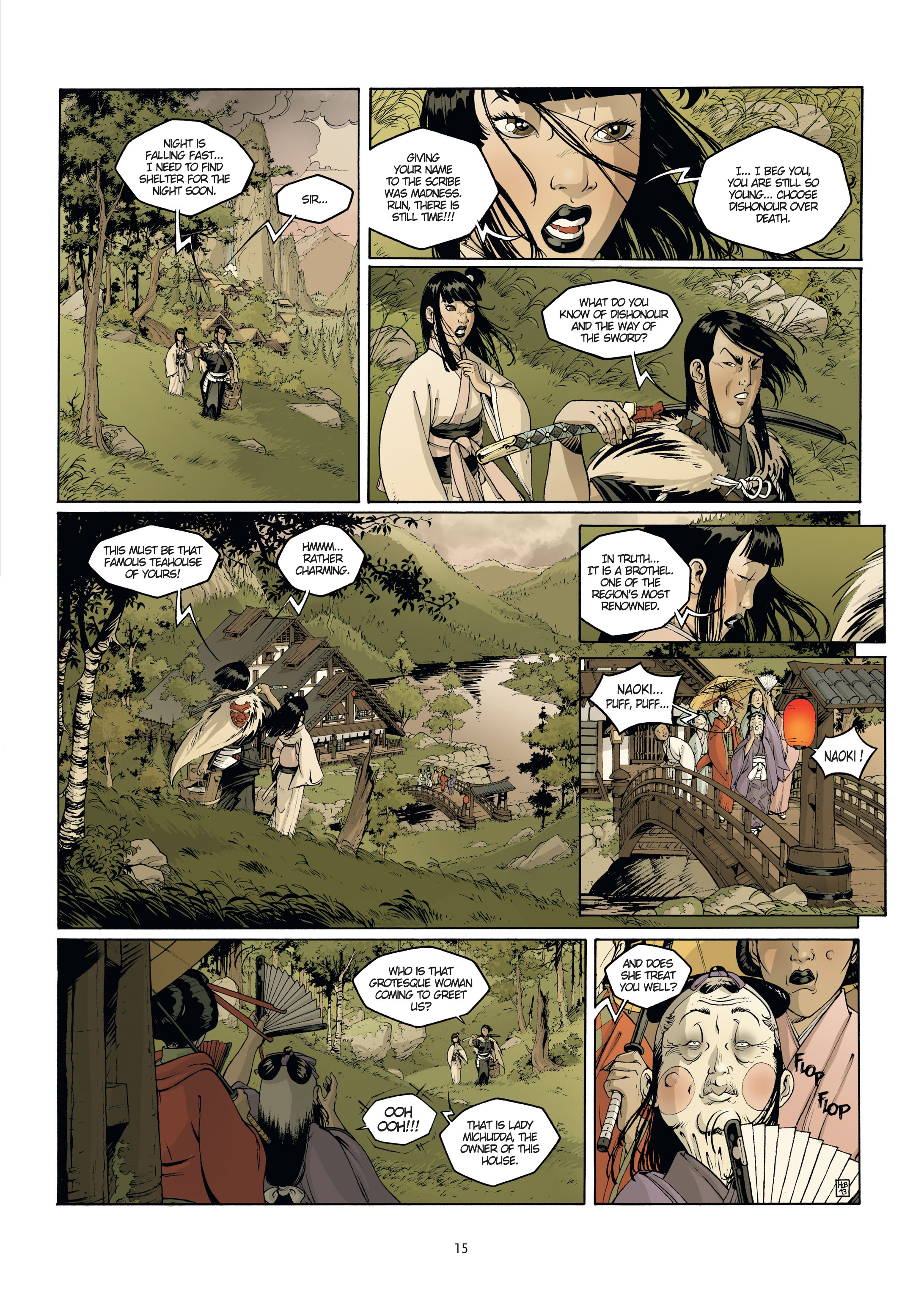 Read online Okko: The Cycle Of Emptiness comic -  Issue #2 - 16