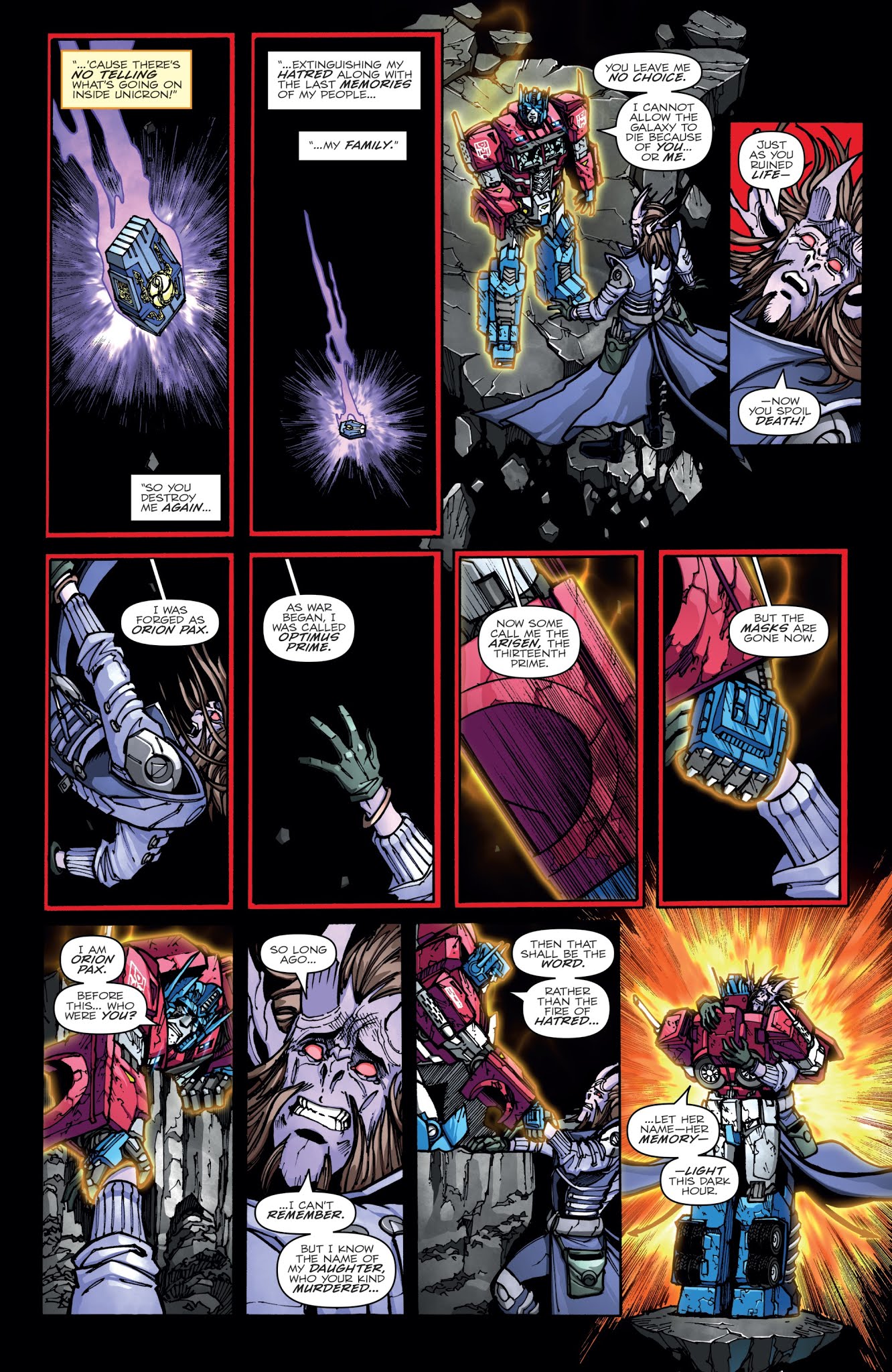 Read online Transformers: Unicron comic -  Issue #6 - 34