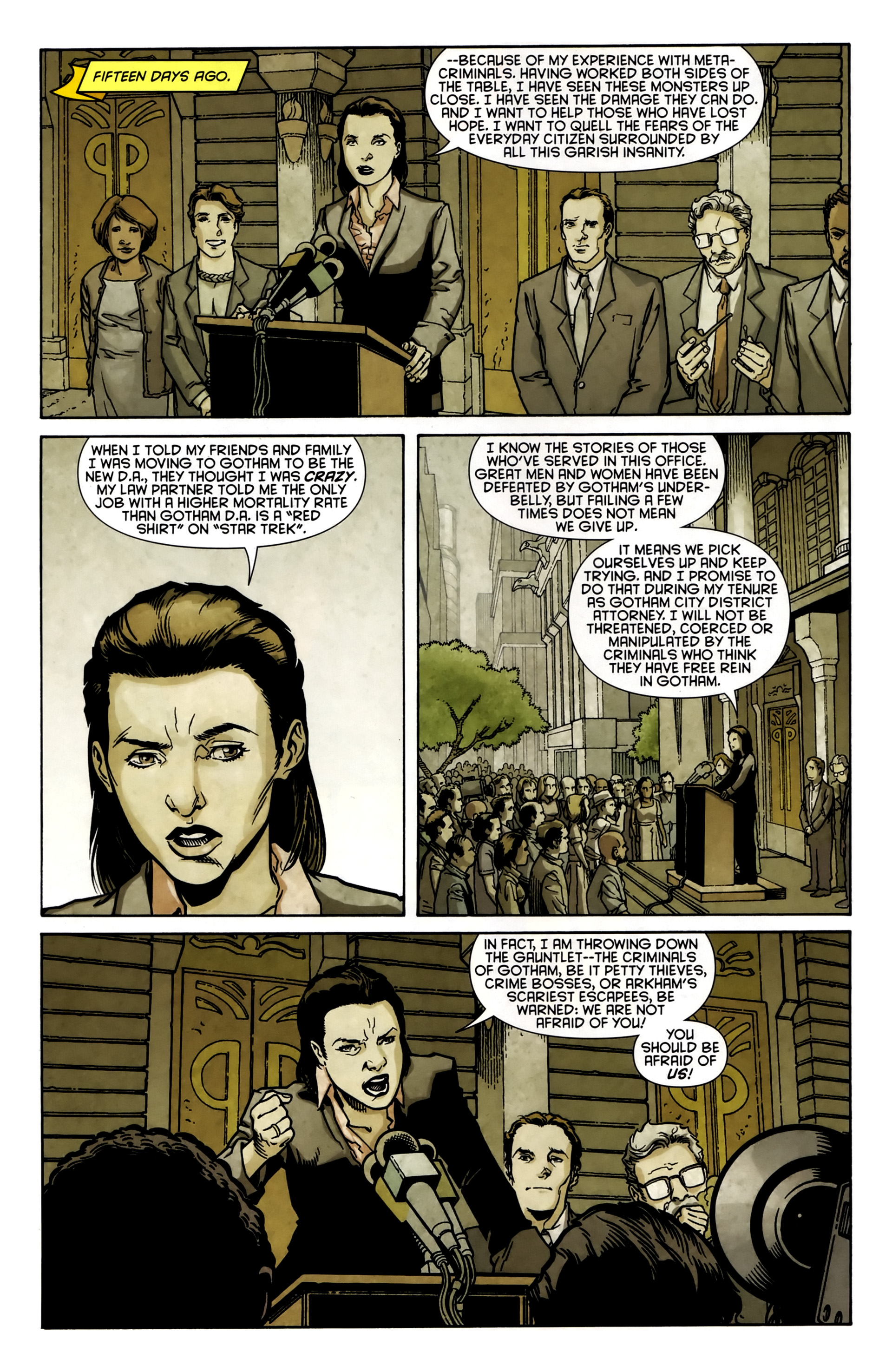 Read online Batman: Streets Of Gotham comic -  Issue #1 - 31