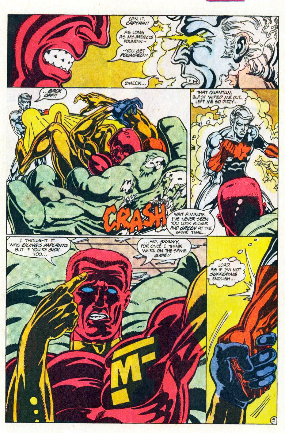 Read online Captain Atom (1987) comic -  Issue #32 - 6
