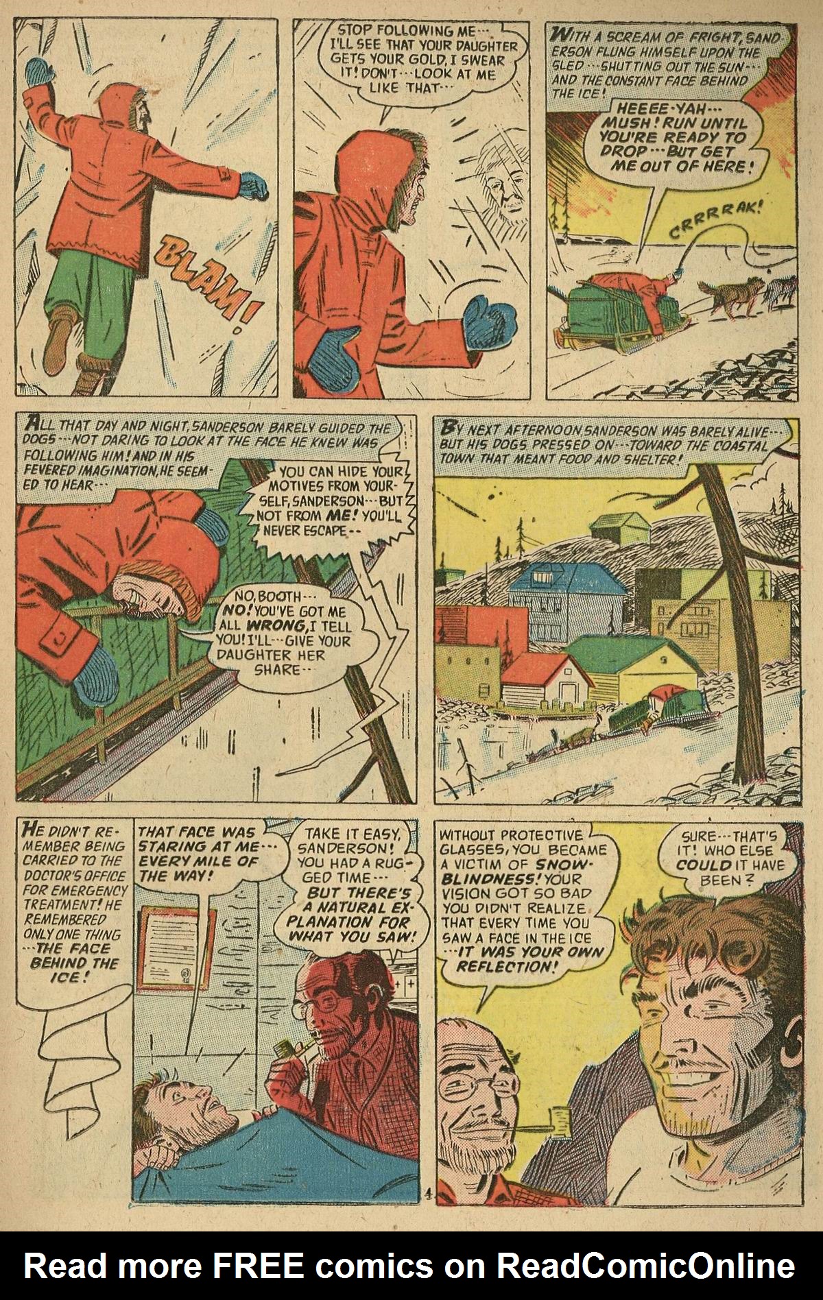 Read online Adventures Into The Unknown comic -  Issue #62 - 17
