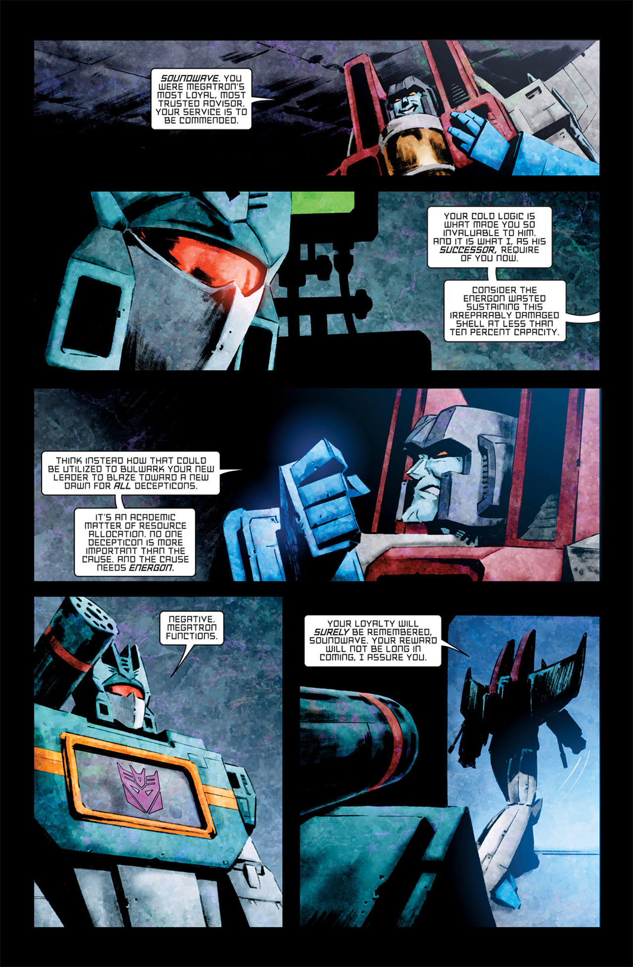 Read online The Transformers: All Hail Megatron comic -  Issue #13 - 19