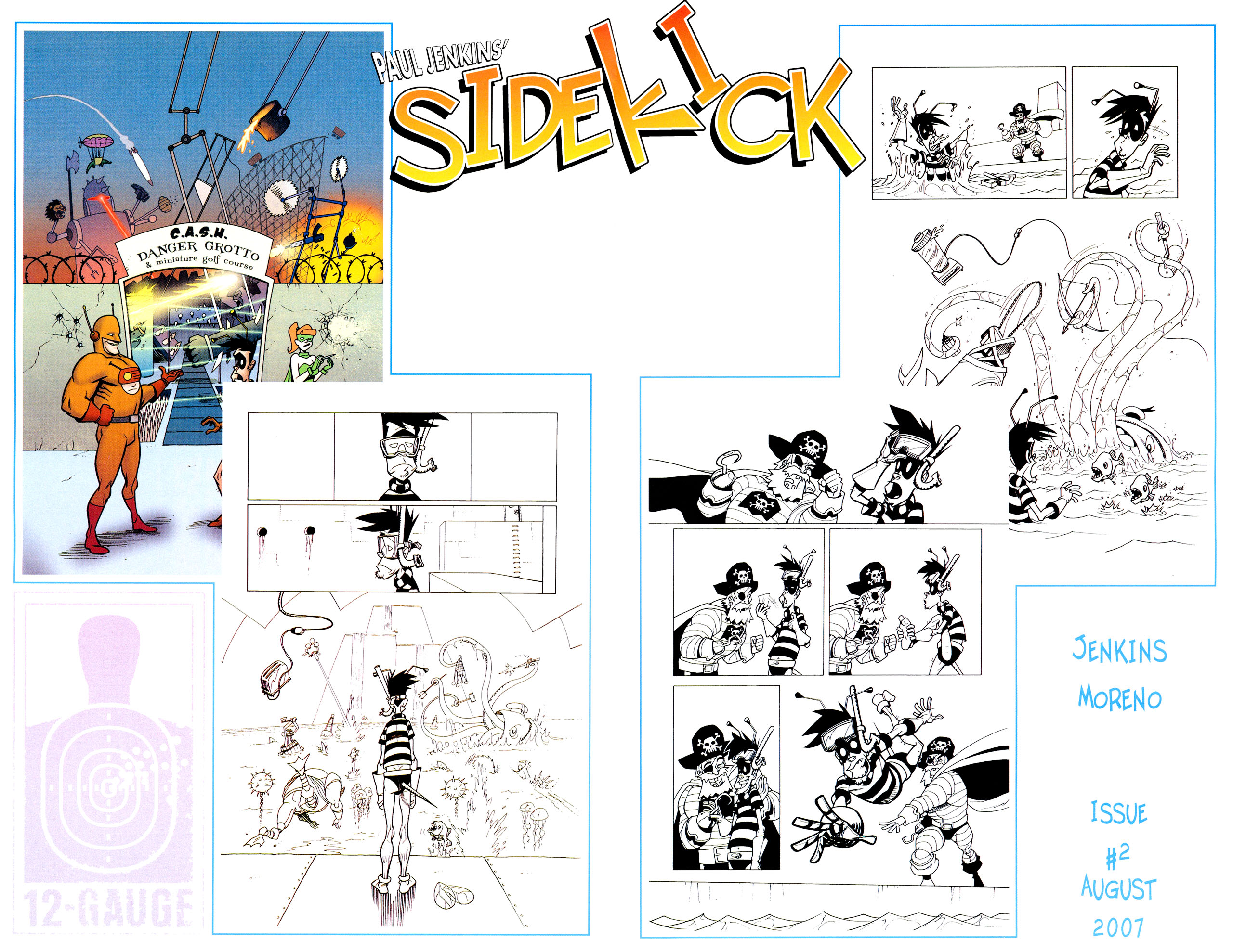 Read online Paul Jenkins' Sidekick Summer Special comic -  Issue #1 - 26