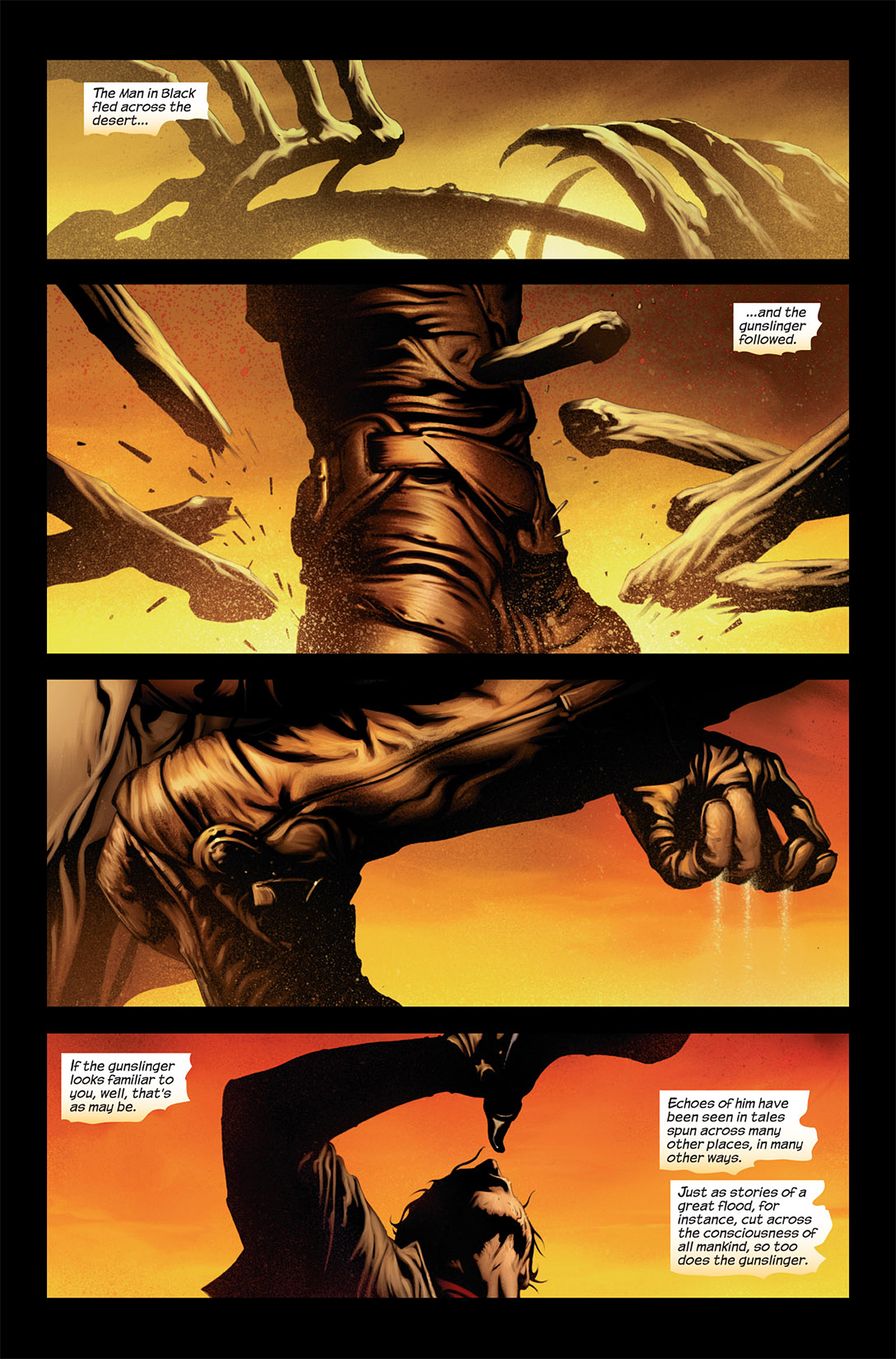 Read online Dark Tower: The Gunslinger Born comic -  Issue #1 - 4