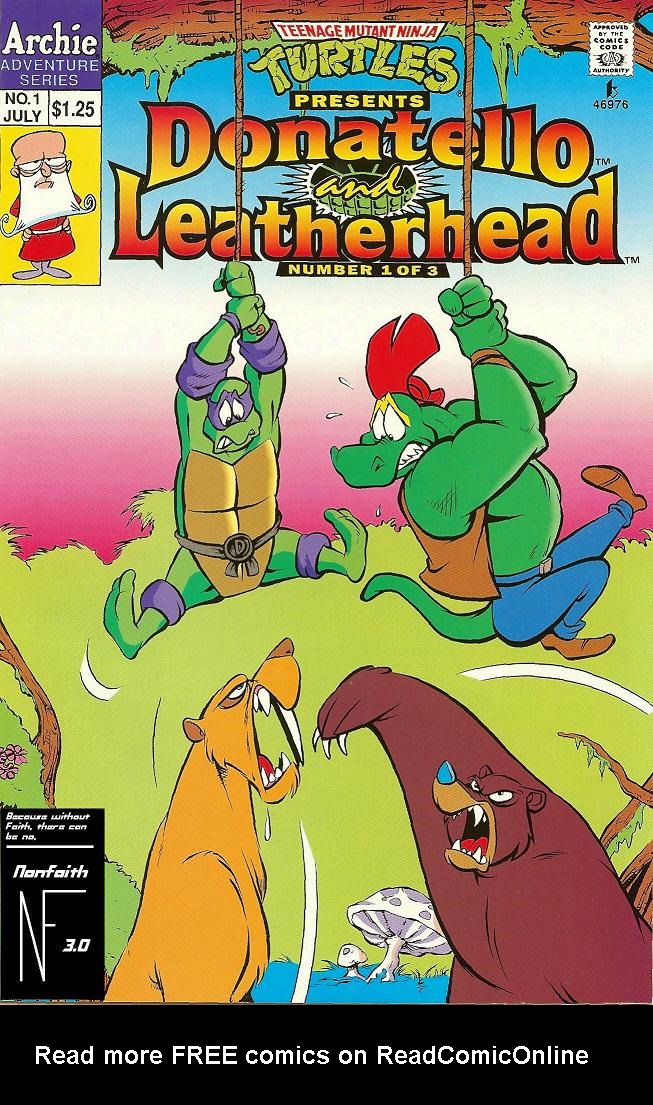 Teenage Mutant Ninja Turtles Presents: Donatello and Leatherhead Issue #1 #1 - English 1