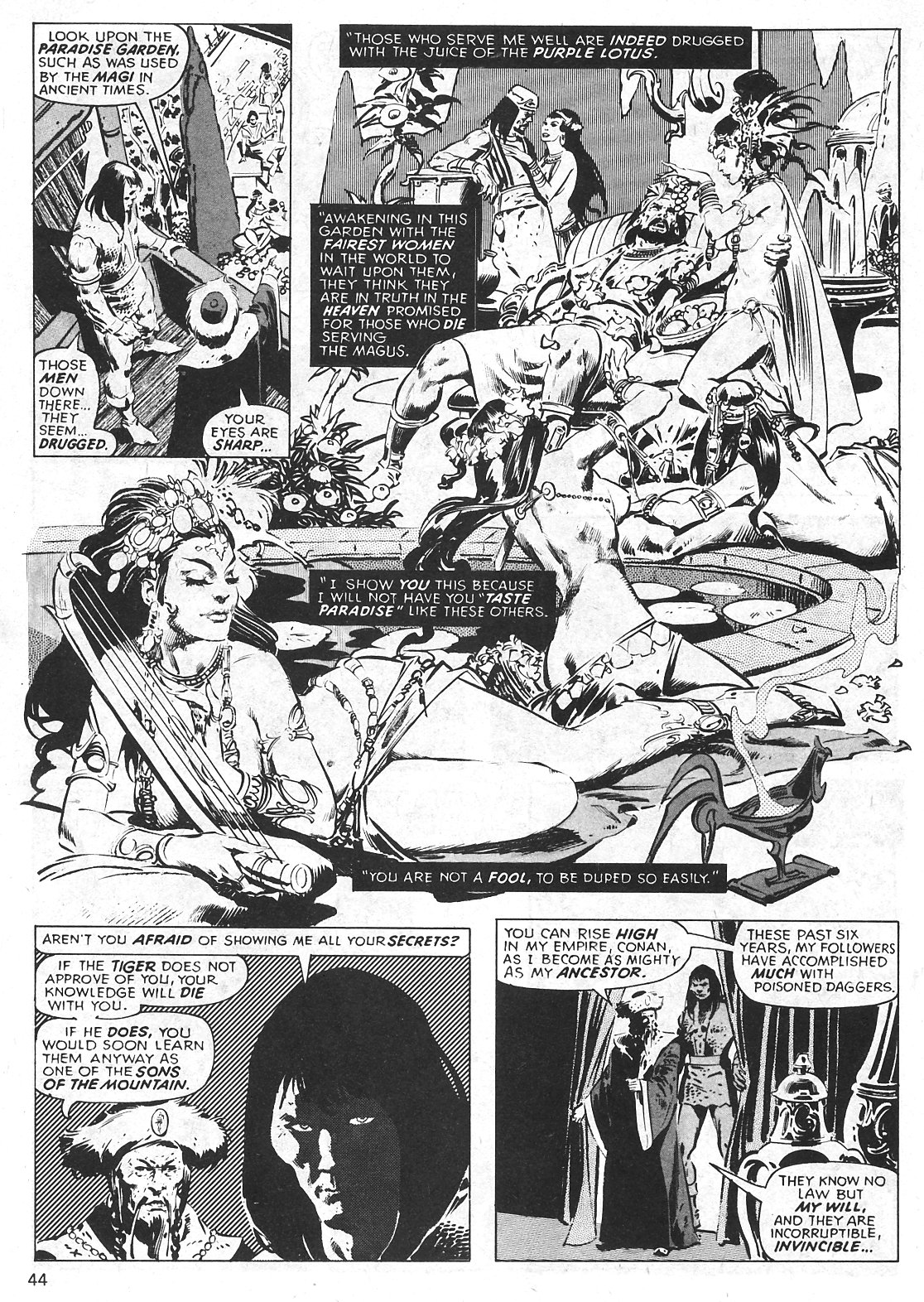 The Savage Sword Of Conan issue 31 - Page 44