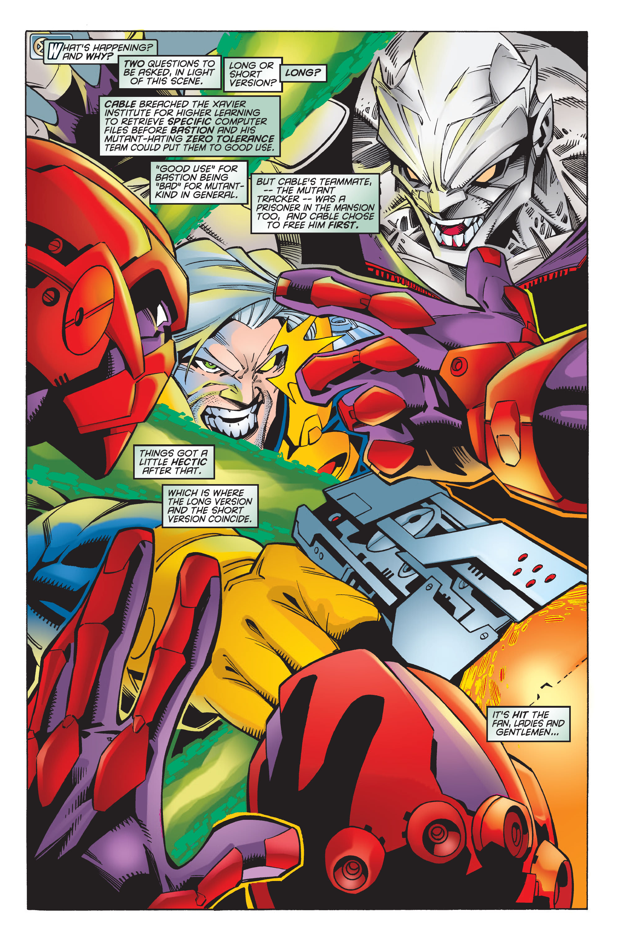 Read online X-Men Milestones: Operation Zero Tolerance comic -  Issue # TPB (Part 2) - 70