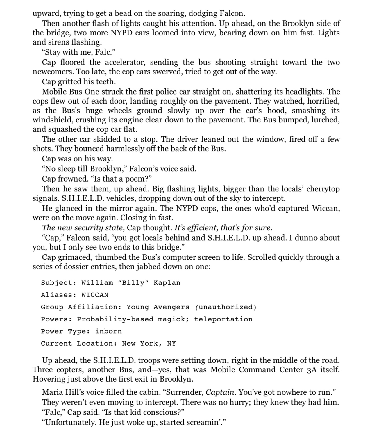 Read online Civil War Prose Novel comic -  Issue # TPB (Part 1) - 75