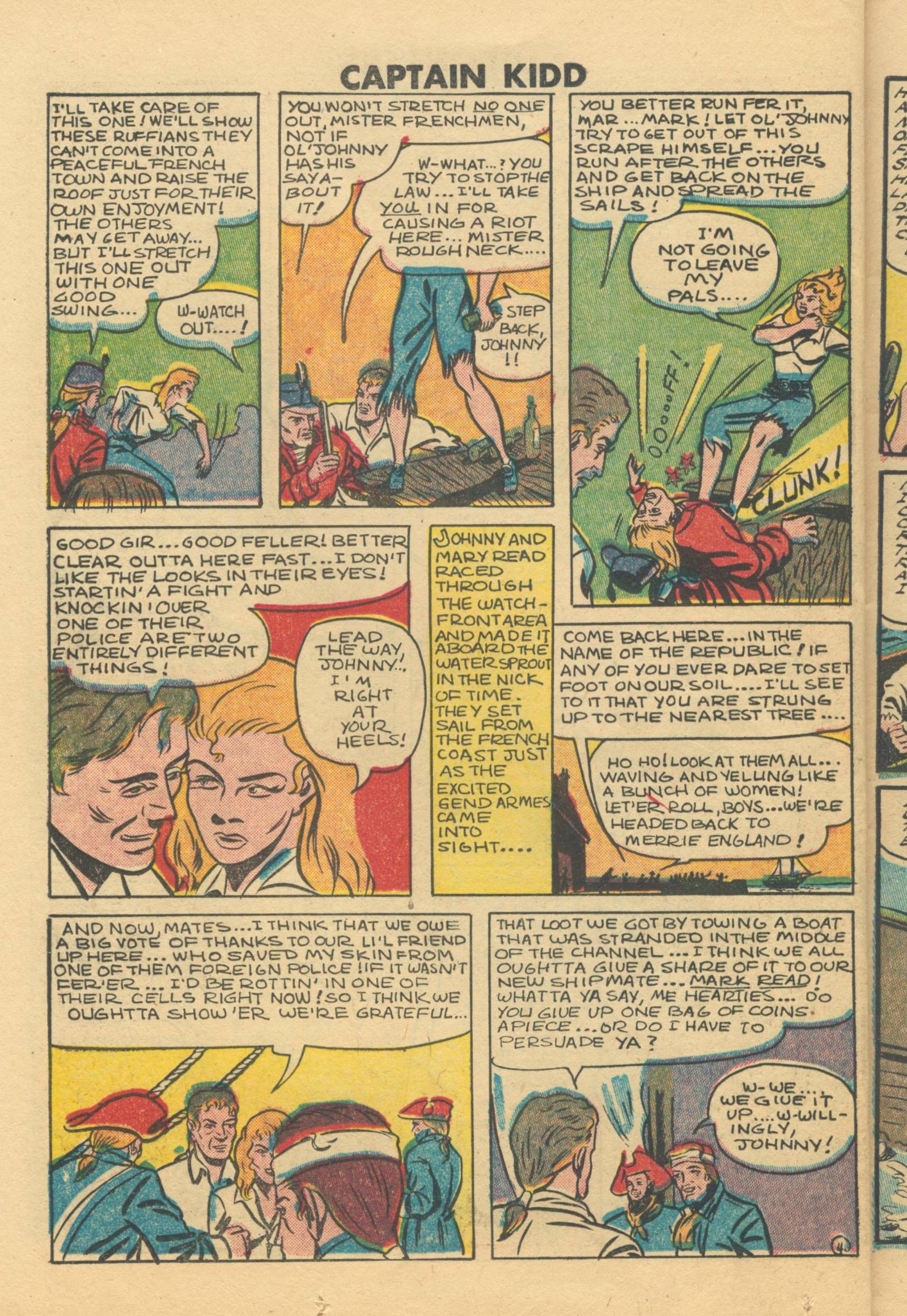 Read online Captain Kidd comic -  Issue #24 - 26