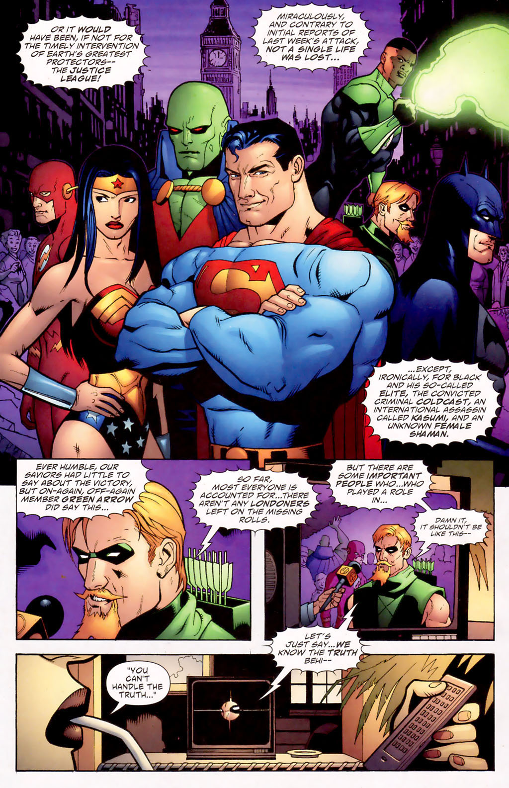 Read online Justice League Elite comic -  Issue #12 - 16