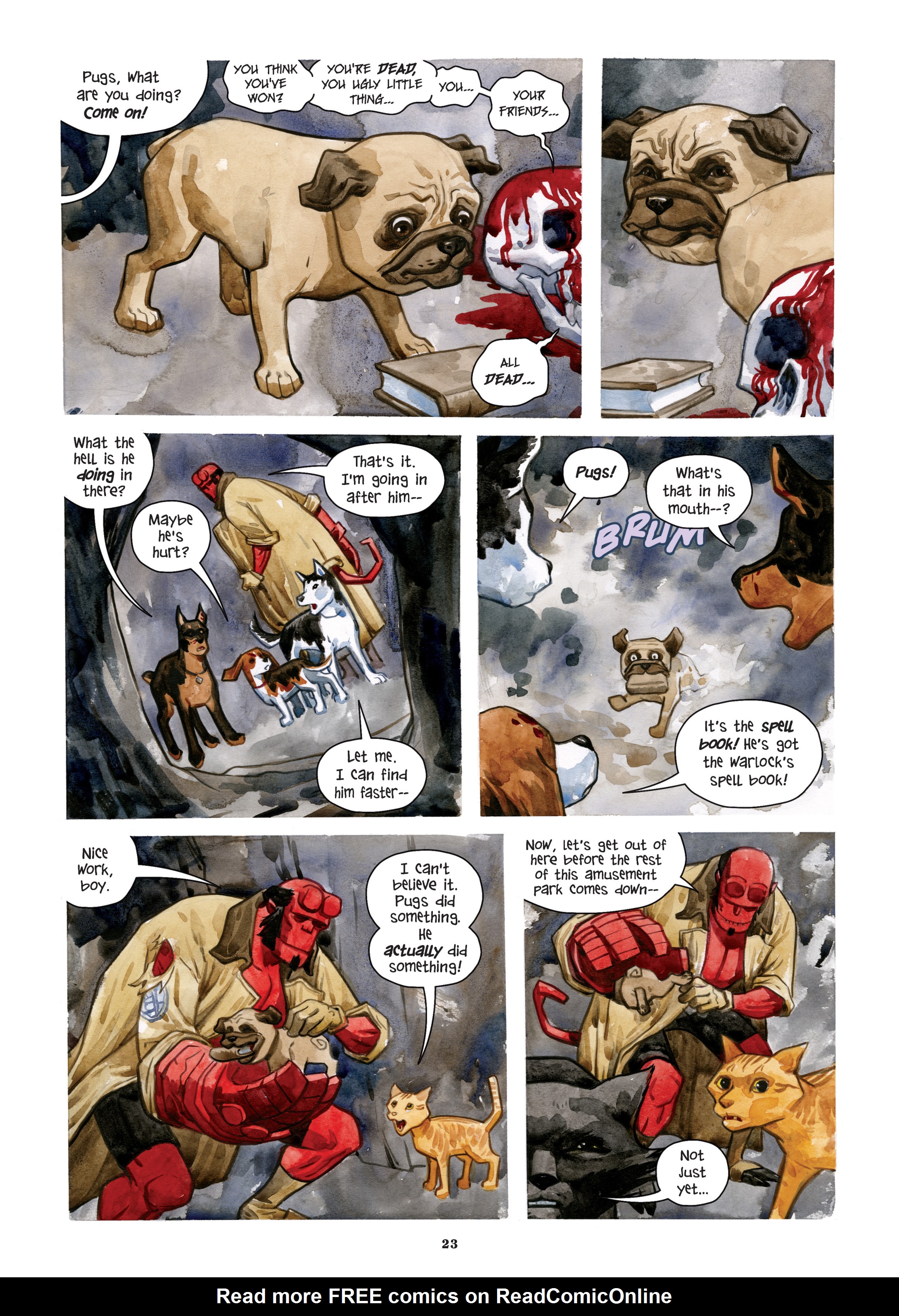 Read online Beasts of Burden: Neighborhood Watch (2019) comic -  Issue # TPB (Part 1) - 26