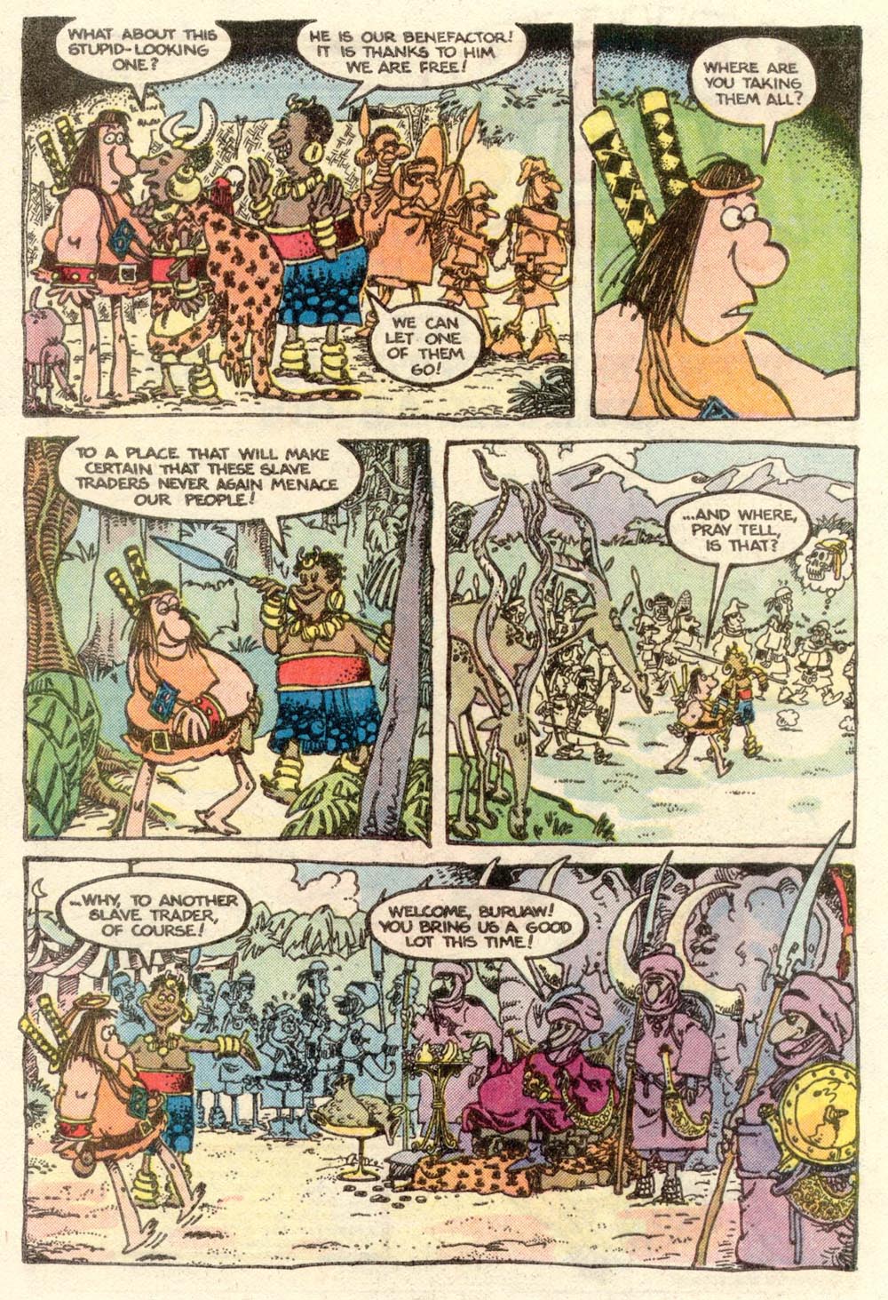 Read online Sergio Aragonés Groo the Wanderer comic -  Issue #5 - 17