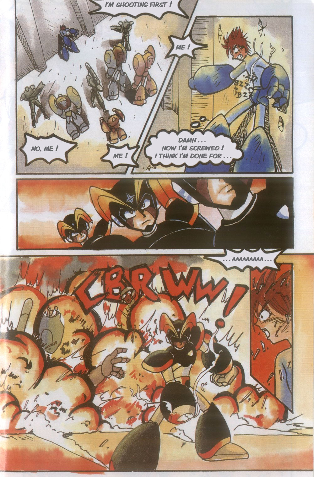 Read online Novas Aventuras de Megaman comic -  Issue #8 - 22