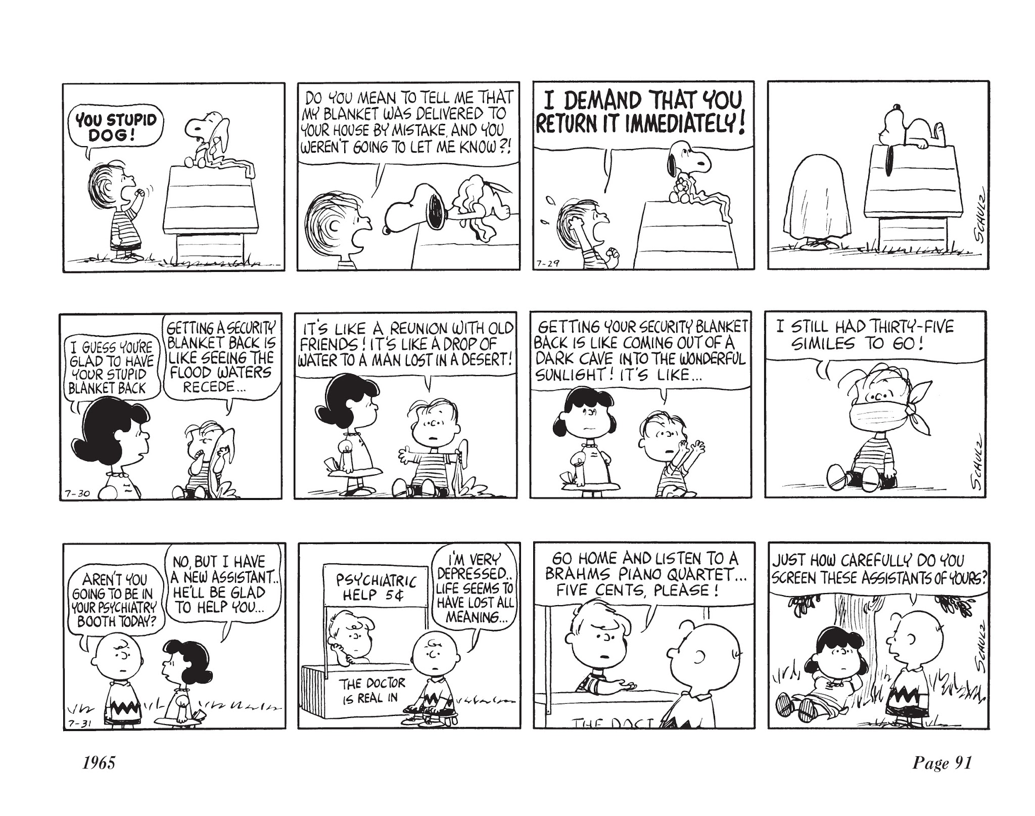 Read online The Complete Peanuts comic -  Issue # TPB 8 - 103