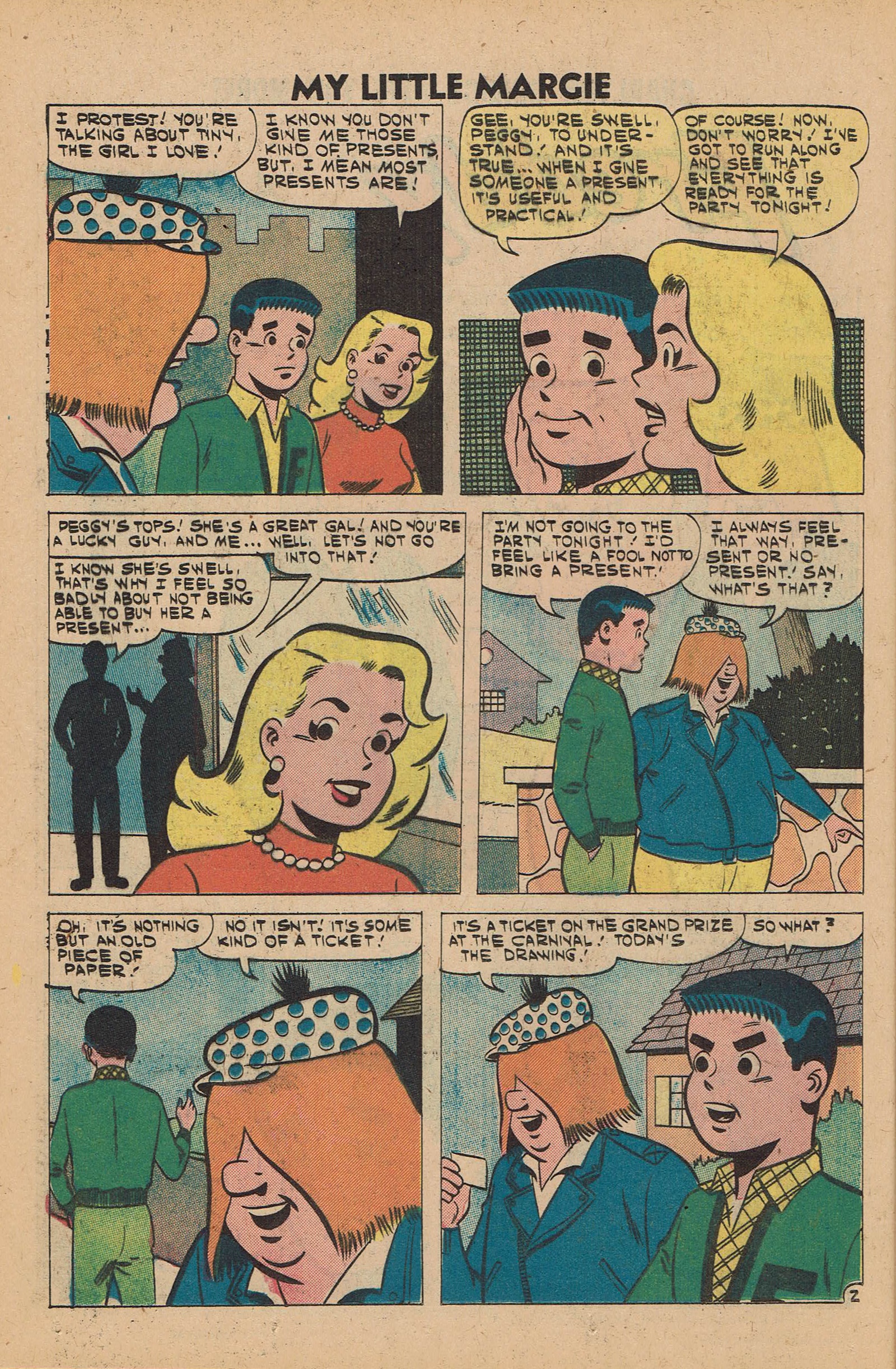 Read online My Little Margie (1954) comic -  Issue #35 - 23