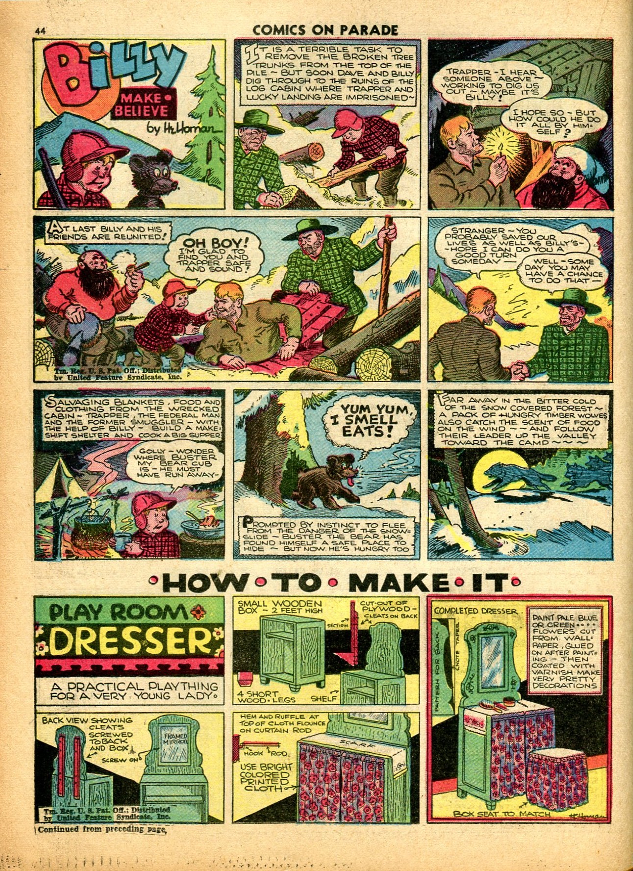 Read online Comics on Parade comic -  Issue #18 - 45
