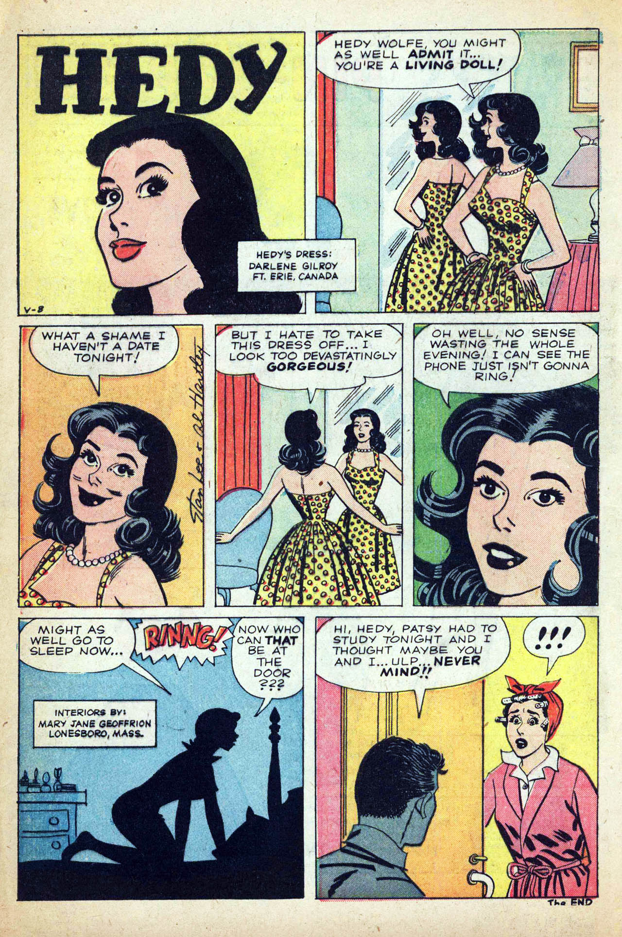 Read online Patsy and Hedy comic -  Issue #74 - 8