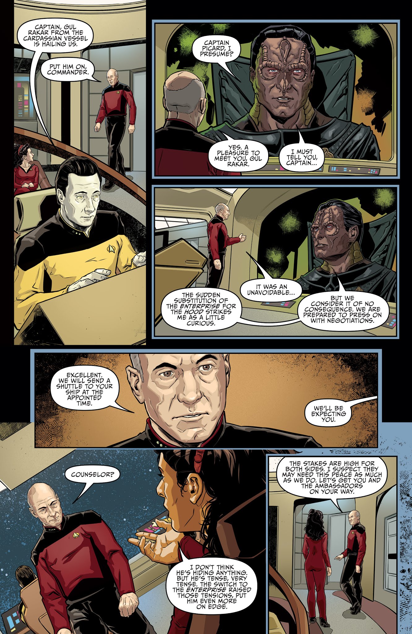 Read online Star Trek: The Next Generation: Terra Incognita comic -  Issue #2 - 7