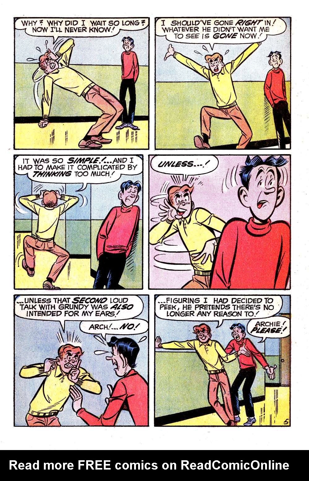 Read online Archie (1960) comic -  Issue #206 - 17