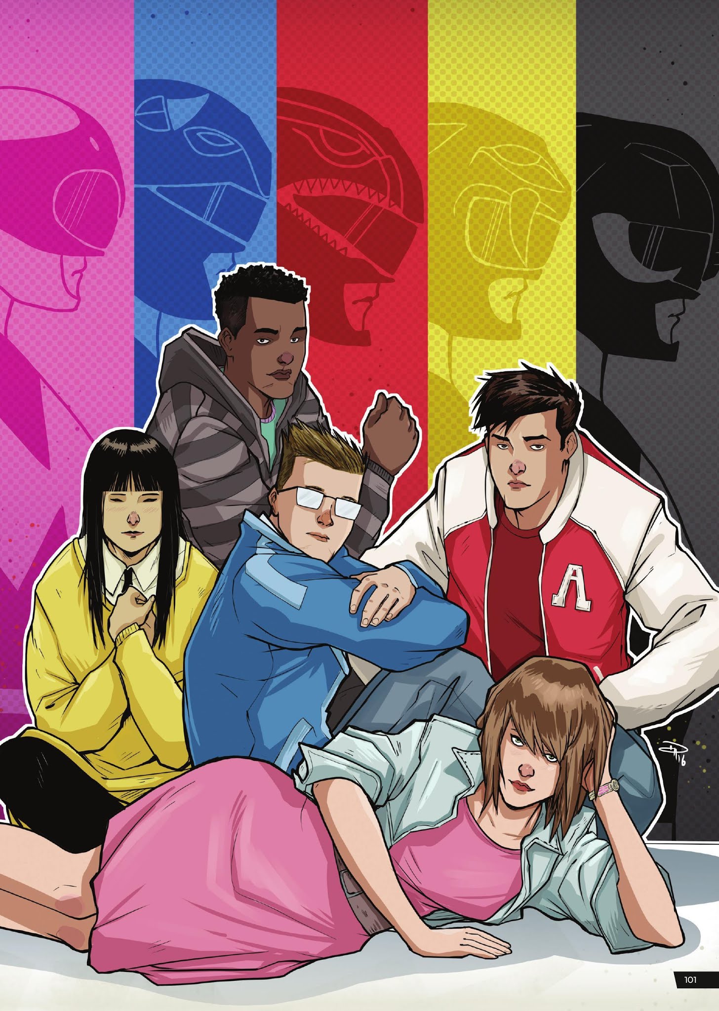 Read online Saban's Power Rangers Artist Tribute comic -  Issue # TPB - 94