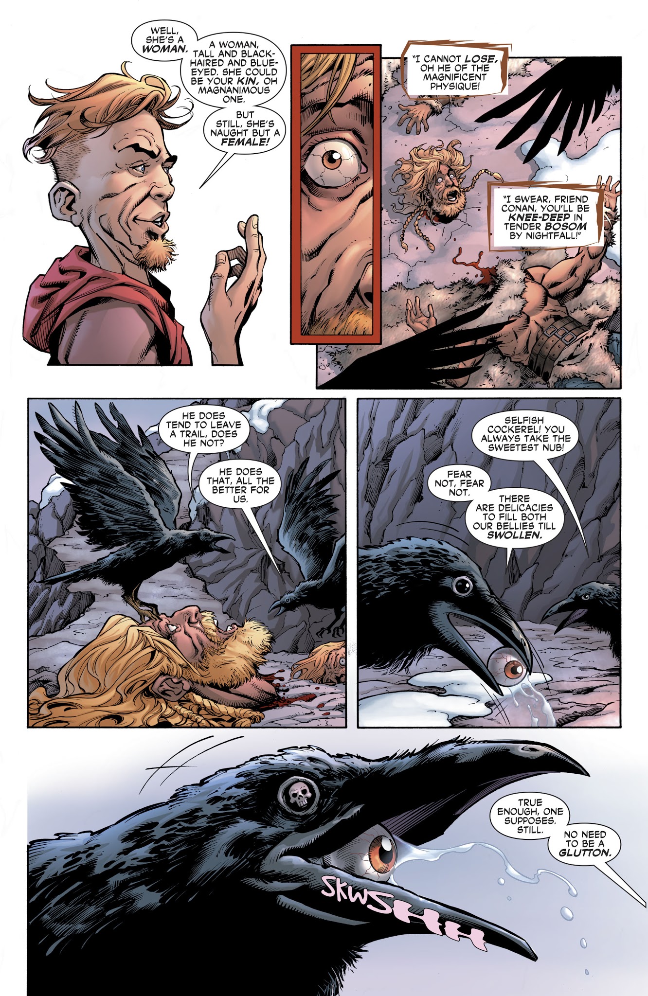 Read online Wonder Woman/Conan comic -  Issue #1 - 10