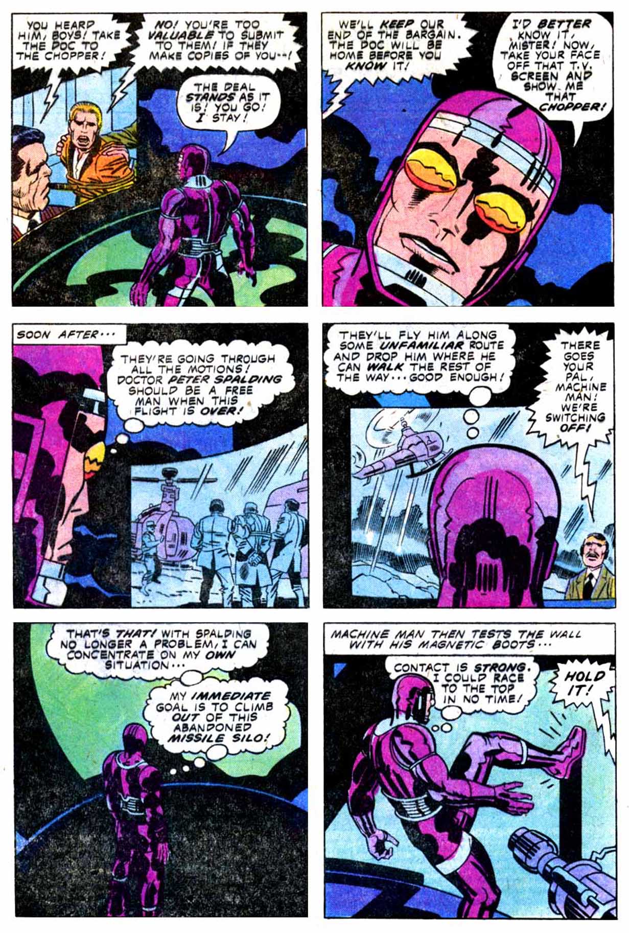 Read online Machine Man (1978) comic -  Issue #8 - 3