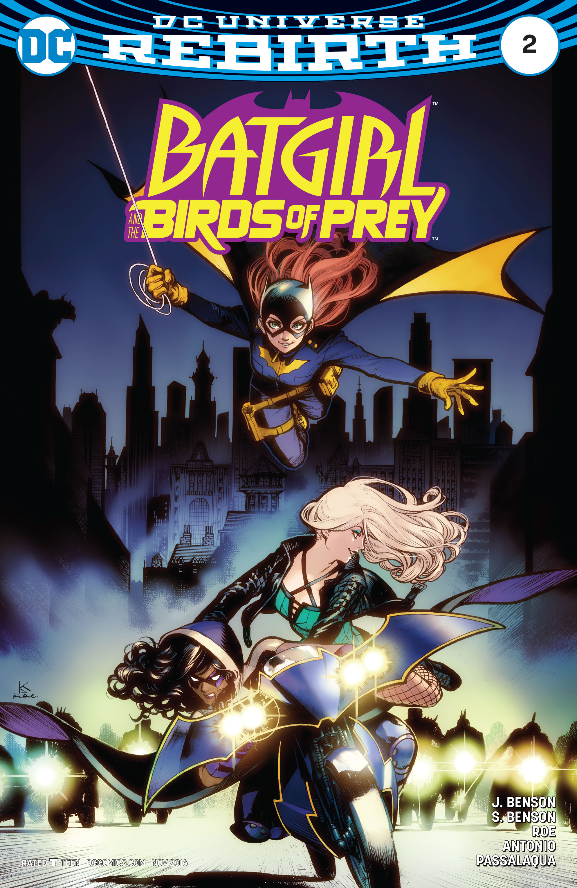 Read online Batgirl and the Birds of Prey comic -  Issue #2 - 2