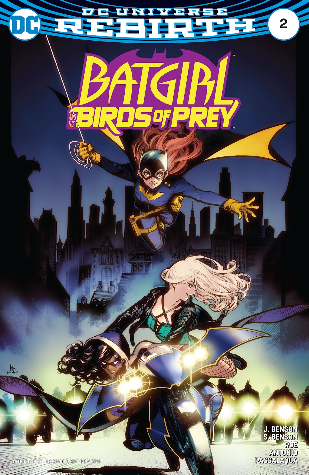Batgirl and the Birds of Prey issue 2 - Page 2