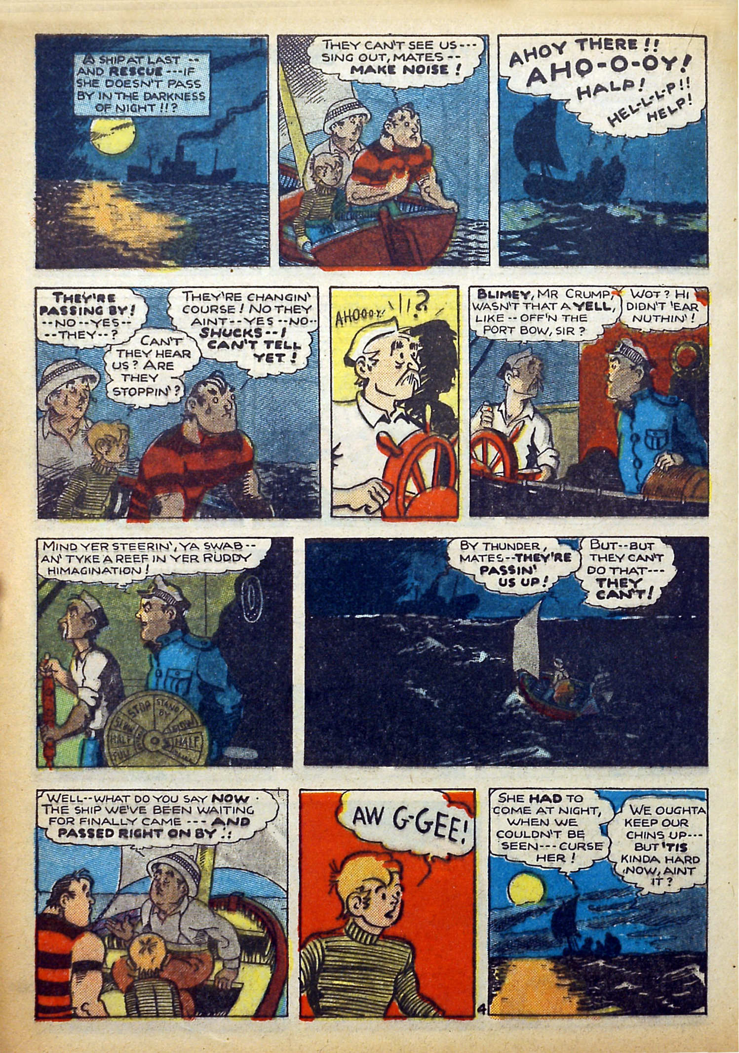 Read online Amazing Mystery Funnies comic -  Issue #21 - 33