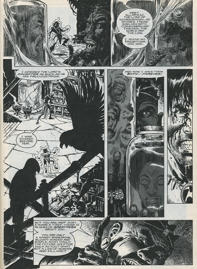 Read online The Savage Sword Of Conan comic -  Issue #176 - 9