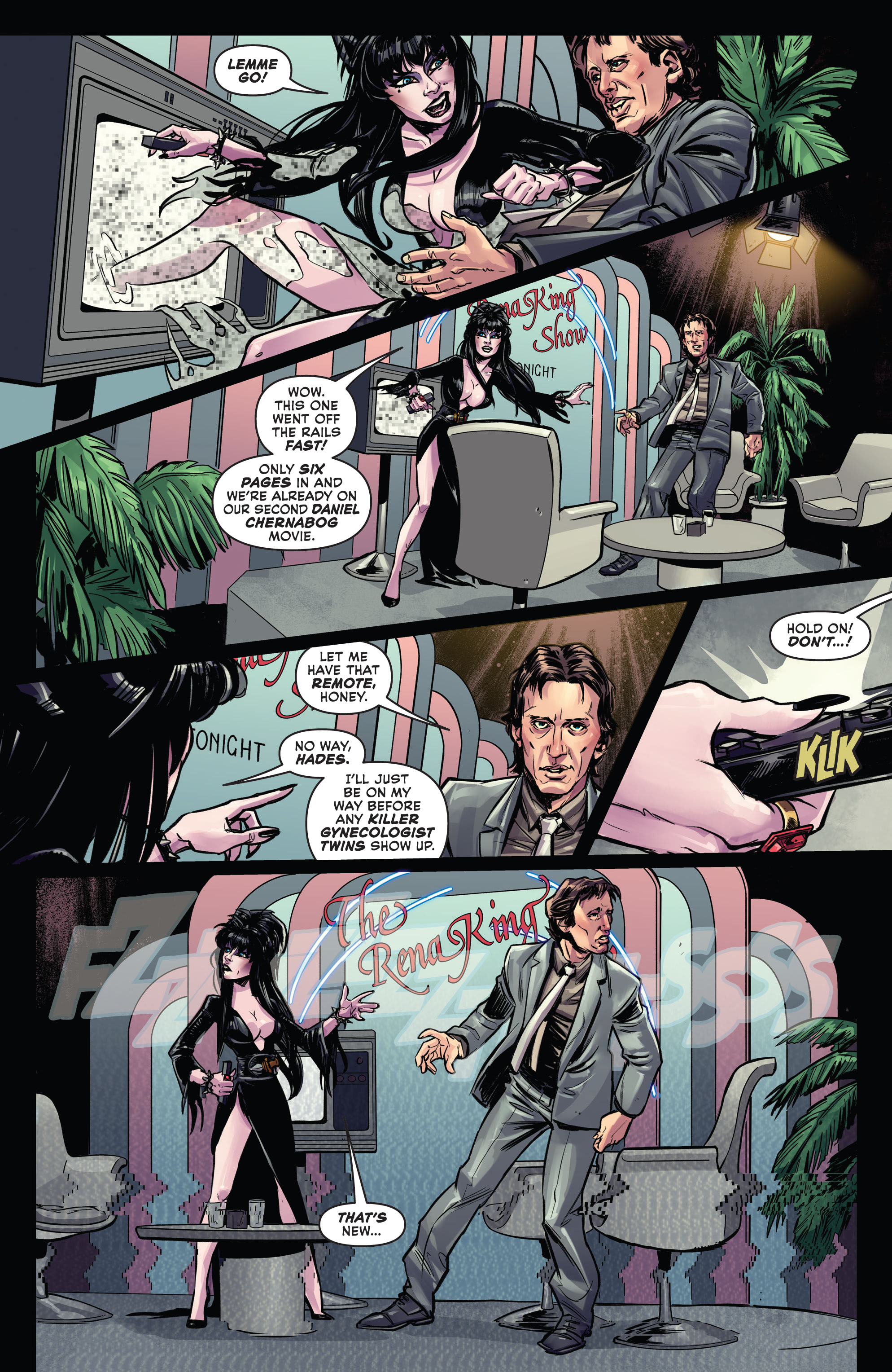 Read online Elvira in Horrorland comic -  Issue #5 - 11