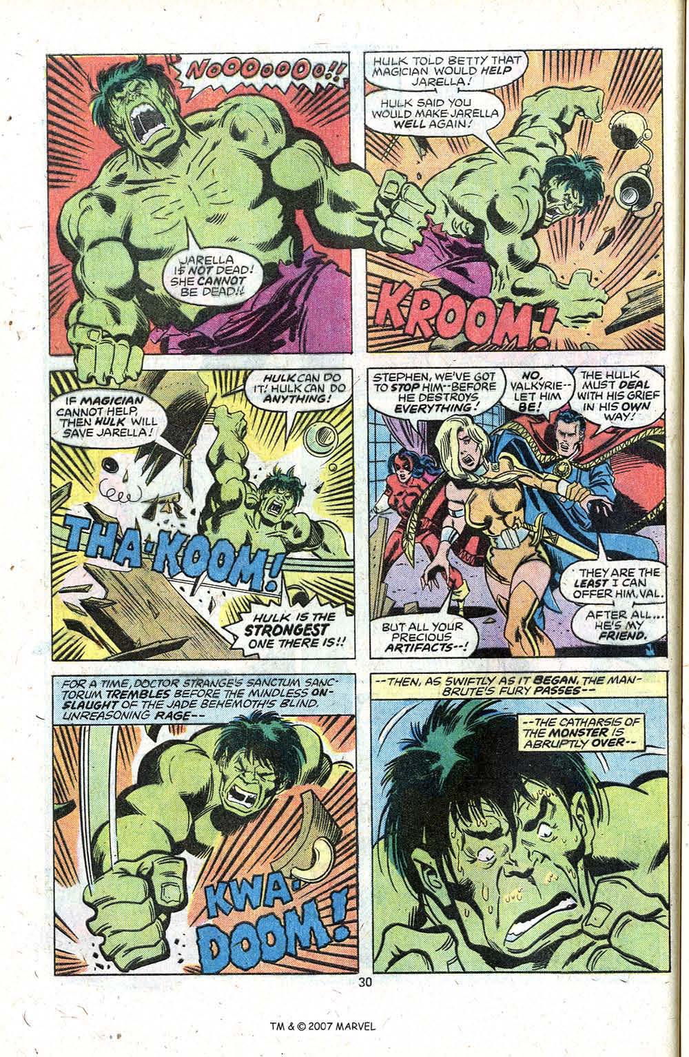 Read online The Incredible Hulk (1968) comic -  Issue #207 - 32