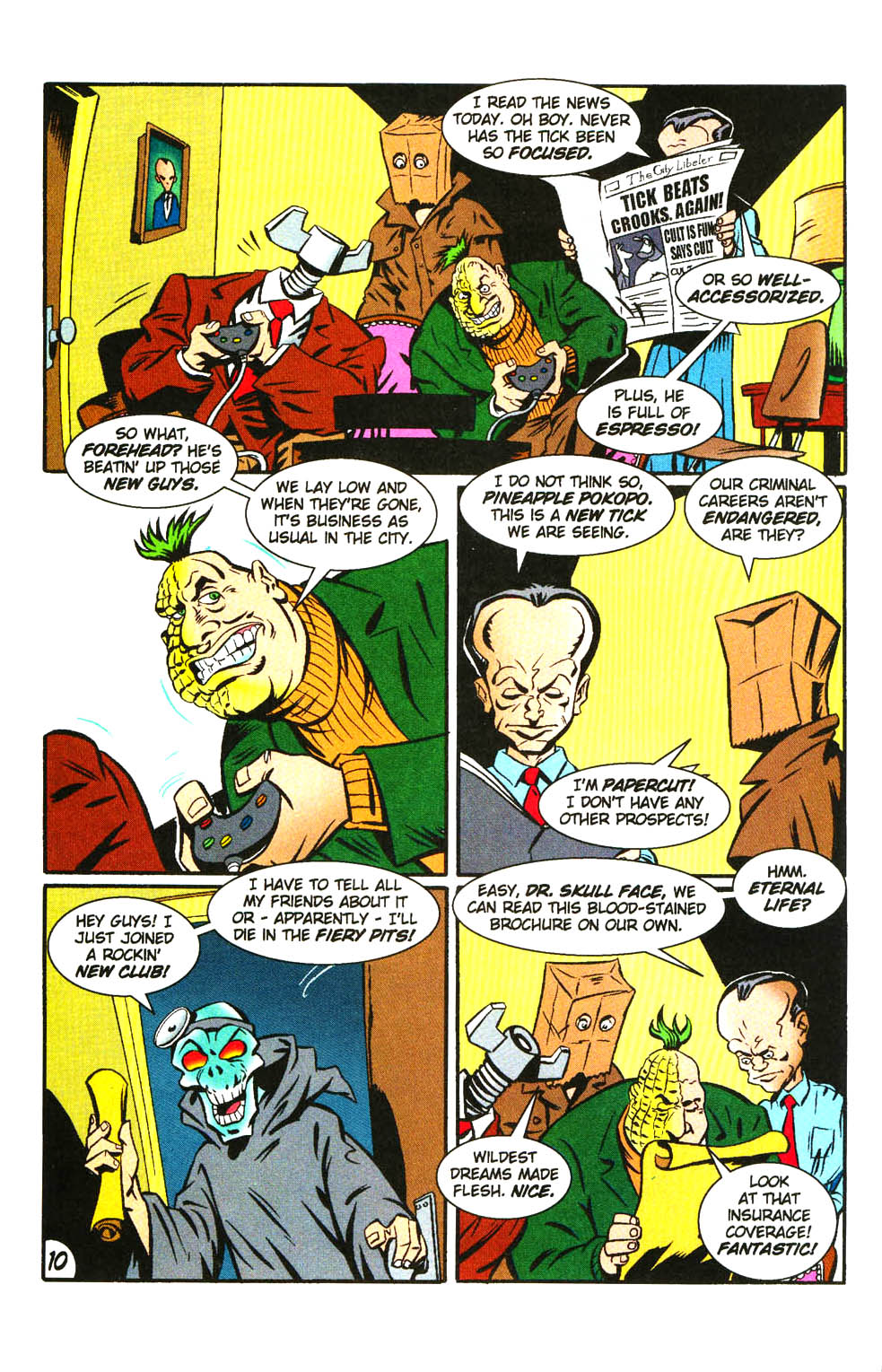 Read online The Tick: Days of Drama comic -  Issue #3 - 12